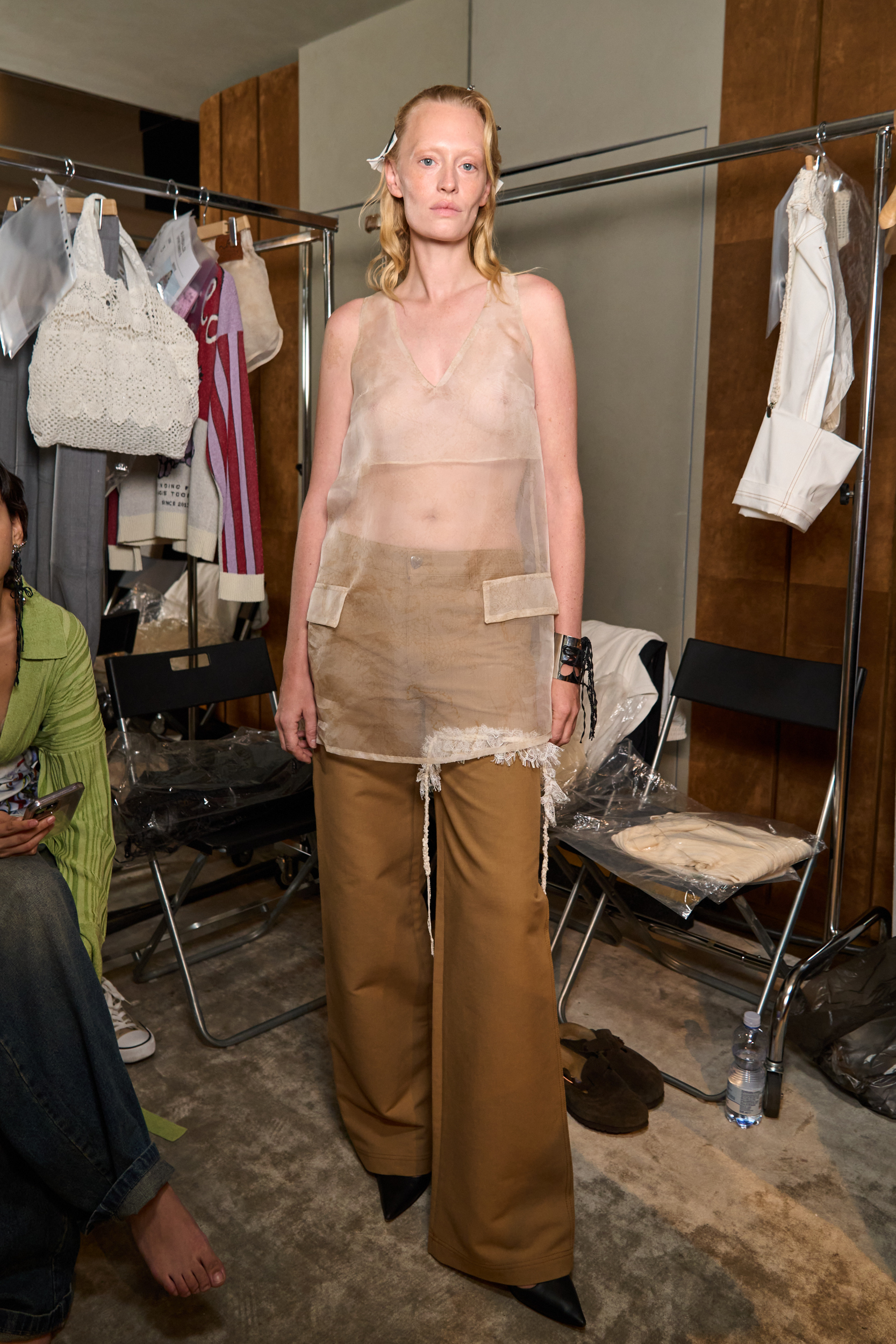 Marco Rambaldi Spring 2025 Fashion Show Backstage