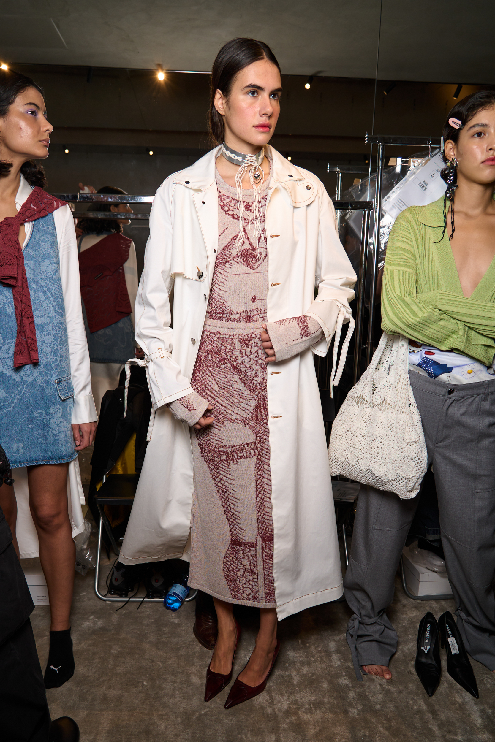 Marco Rambaldi Spring 2025 Fashion Show Backstage