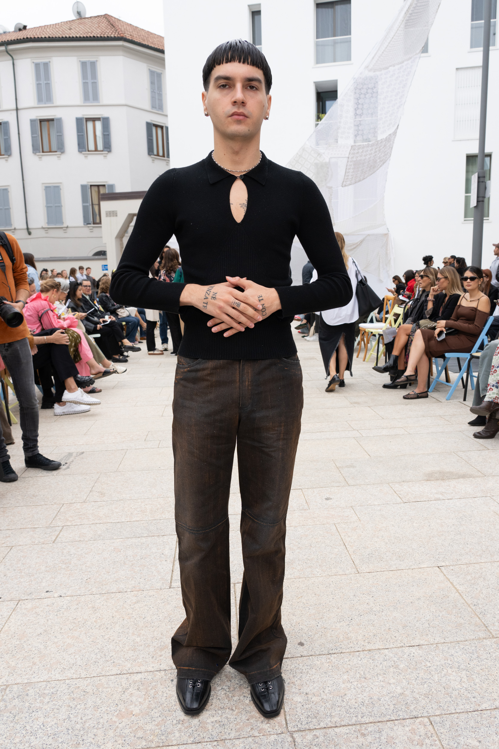 Marco Rambaldi Spring 2025 Fashion Show Front Row