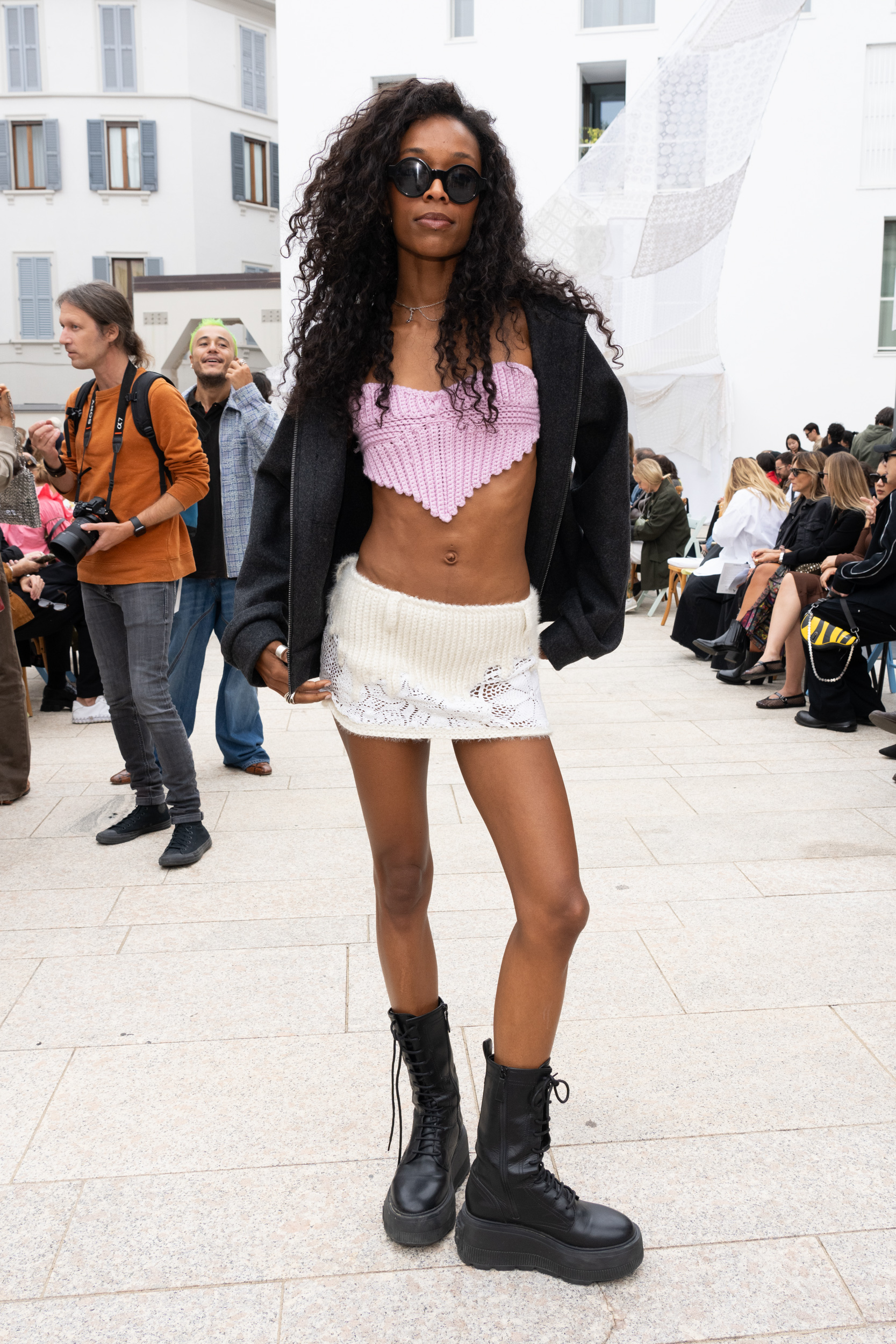 Marco Rambaldi Spring 2025 Fashion Show Front Row