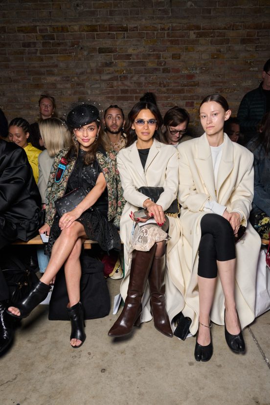 Mark Fast Spring 2025 Fashion Show Front Row