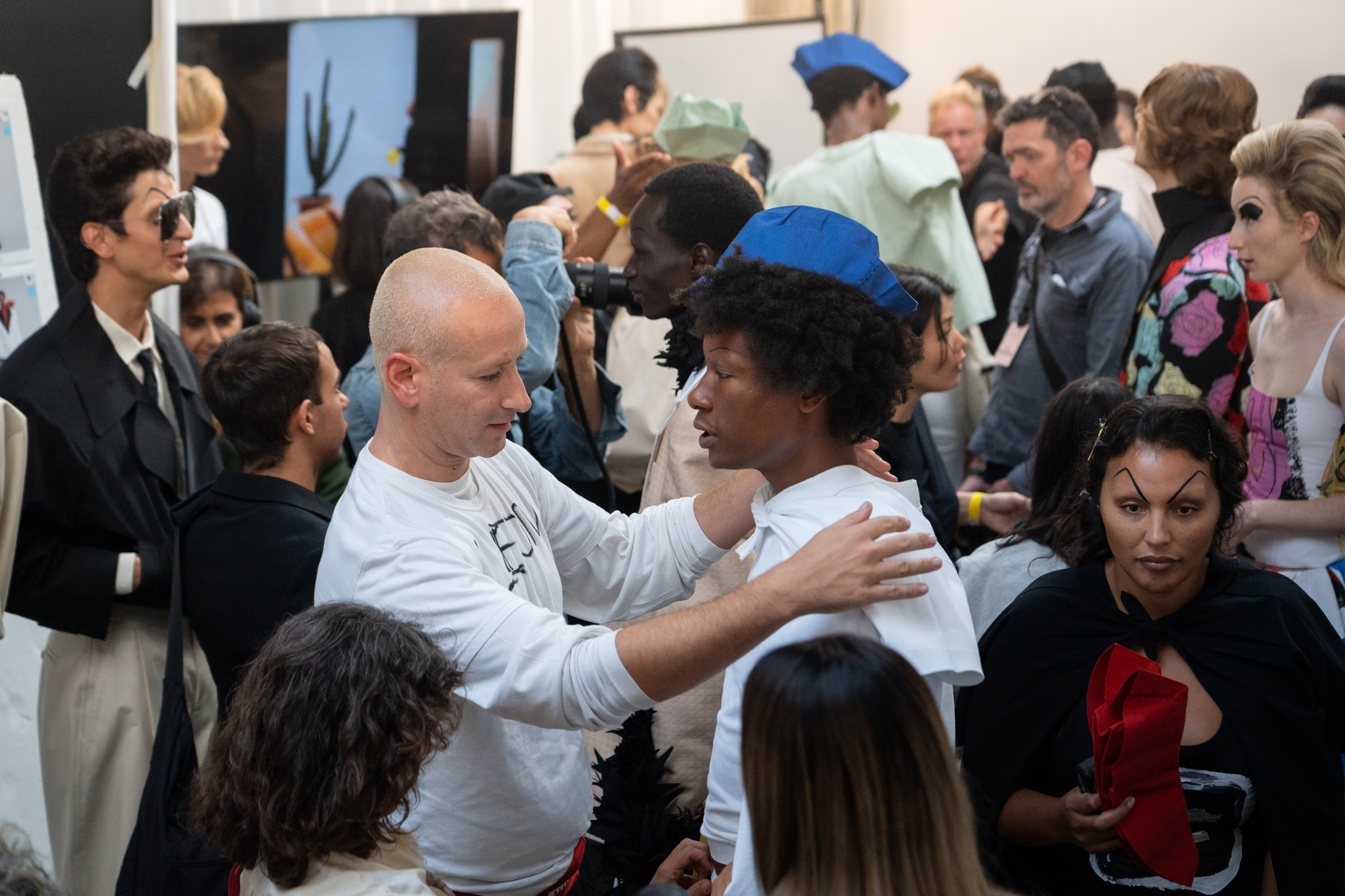 Marni Spring 2025 Fashion Show Backstage