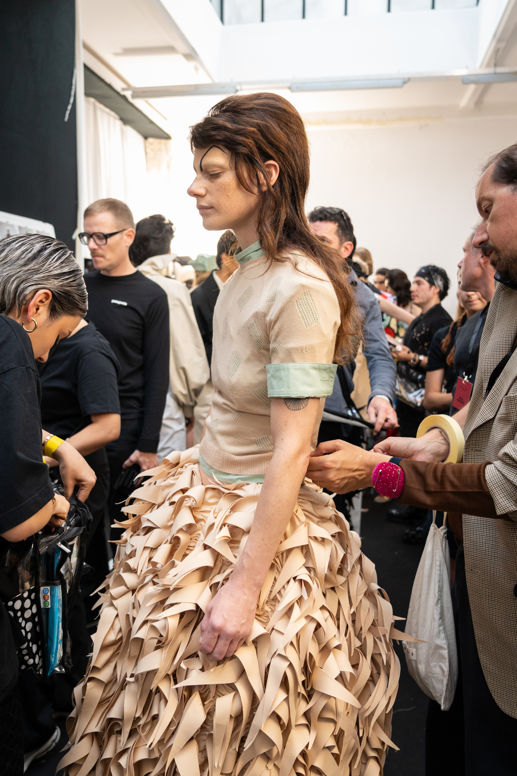 Marni Spring 2025 Fashion Show Backstage