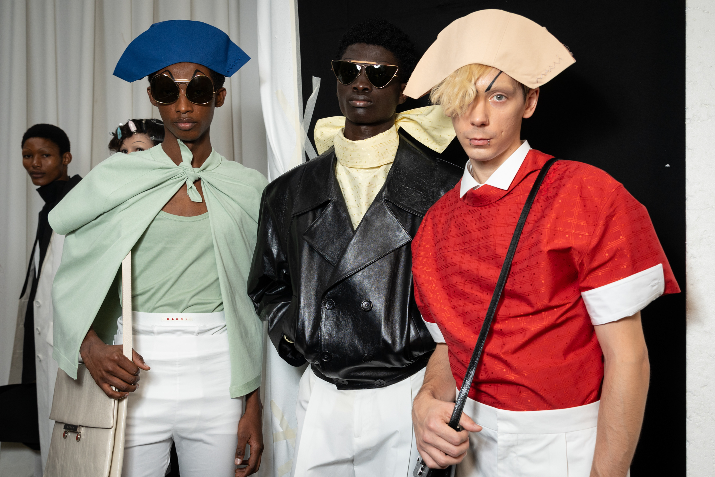 Marni Spring 2025 Fashion Show Backstage