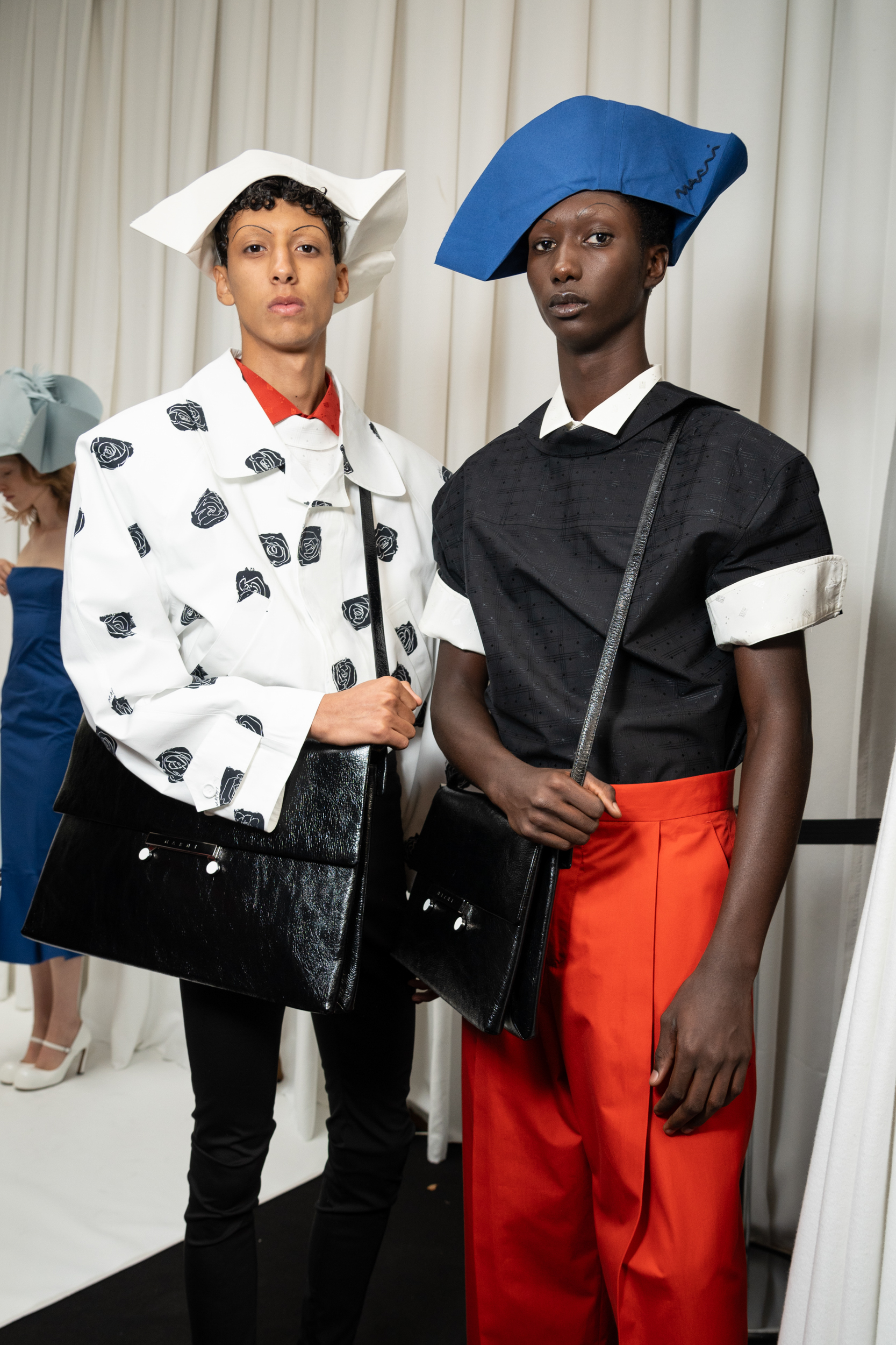 Marni Spring 2025 Fashion Show Backstage