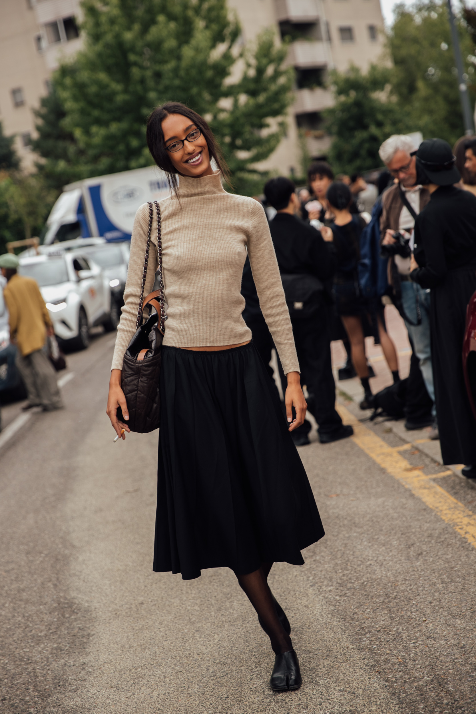 Milan Street Style Spring 2025 Shows