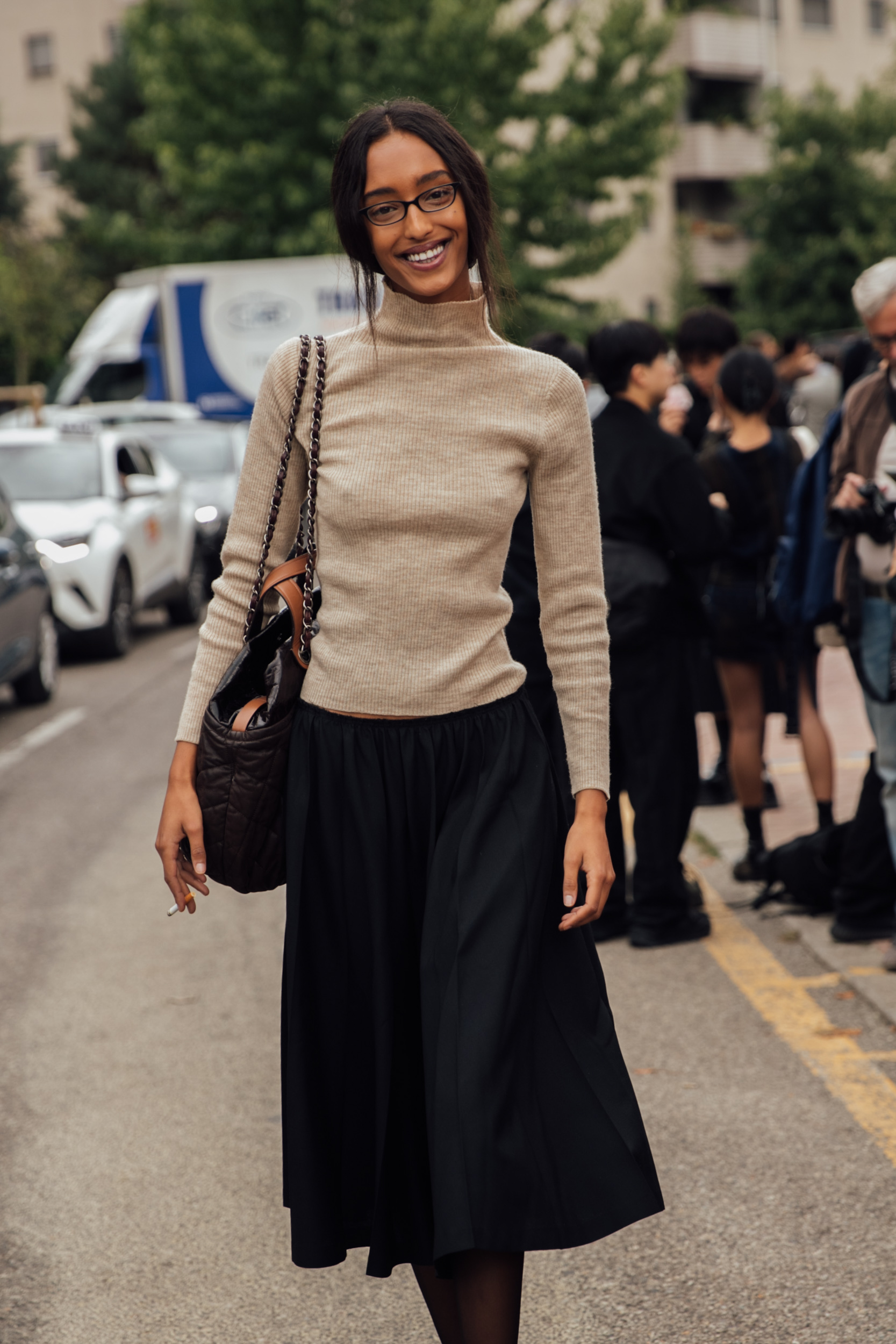 Milan Street Style Spring 2025 Shows