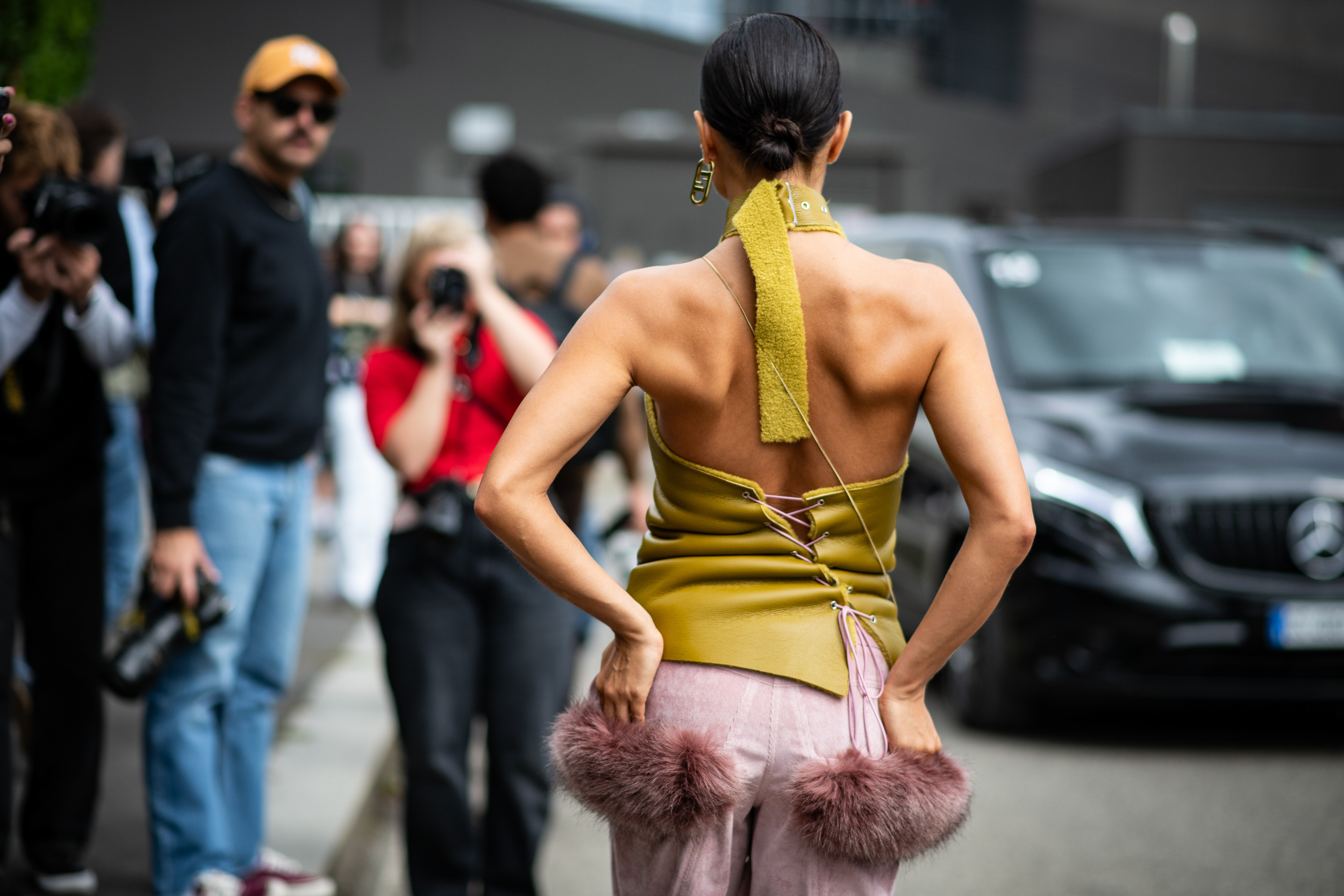 Milan Street Style Spring 2025 Shows