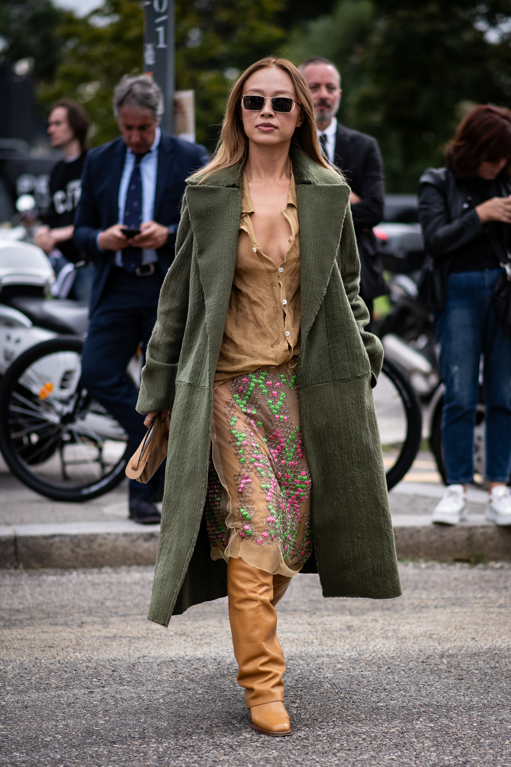 Milan Street Style Spring 2025 Shows