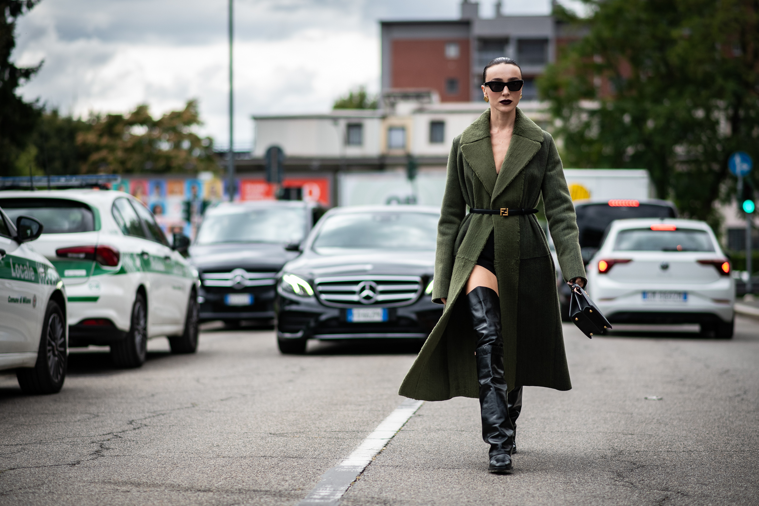 Milan Street Style Spring 2025 Shows