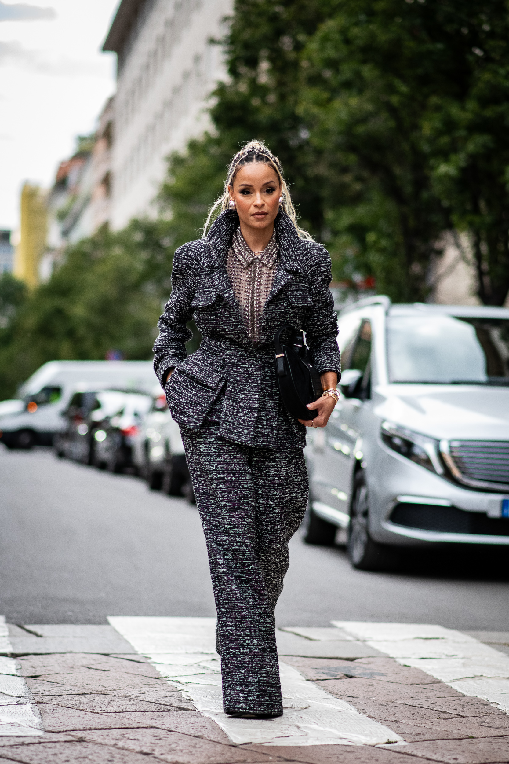 Milan Street Style Spring 2025 Shows