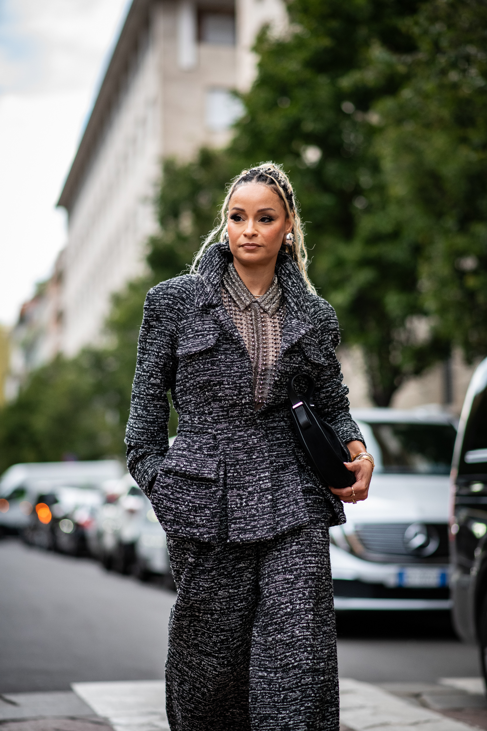 Milan Street Style Spring 2025 Shows