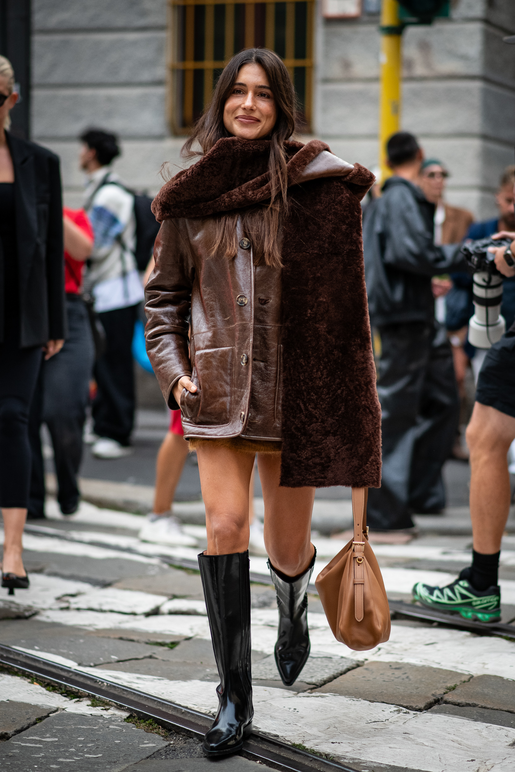 Milan Street Style Spring 2025 Shows