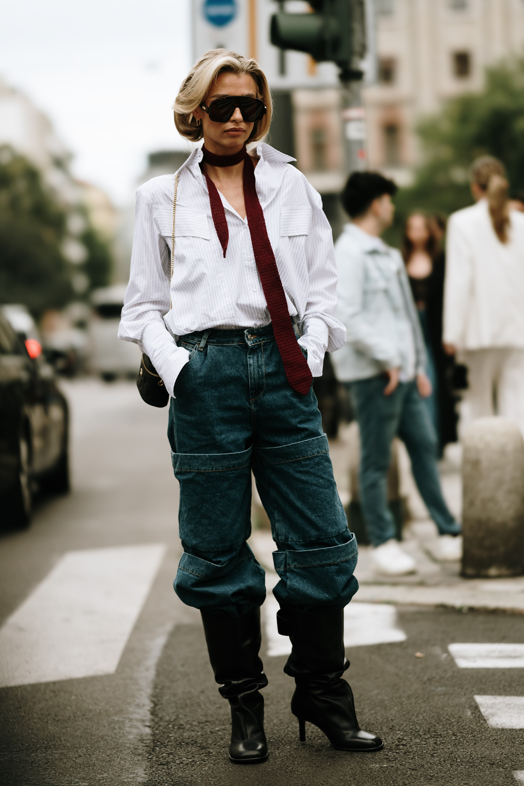 Milan Street Style Spring 2025 Shows