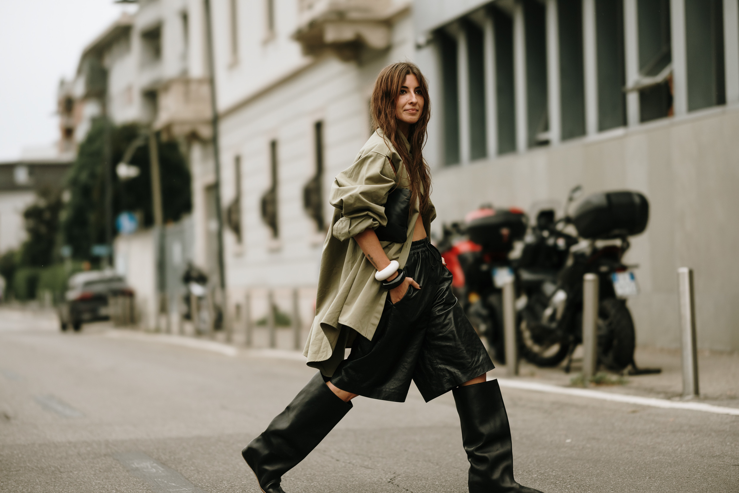 Milan Street Style Spring 2025 Shows