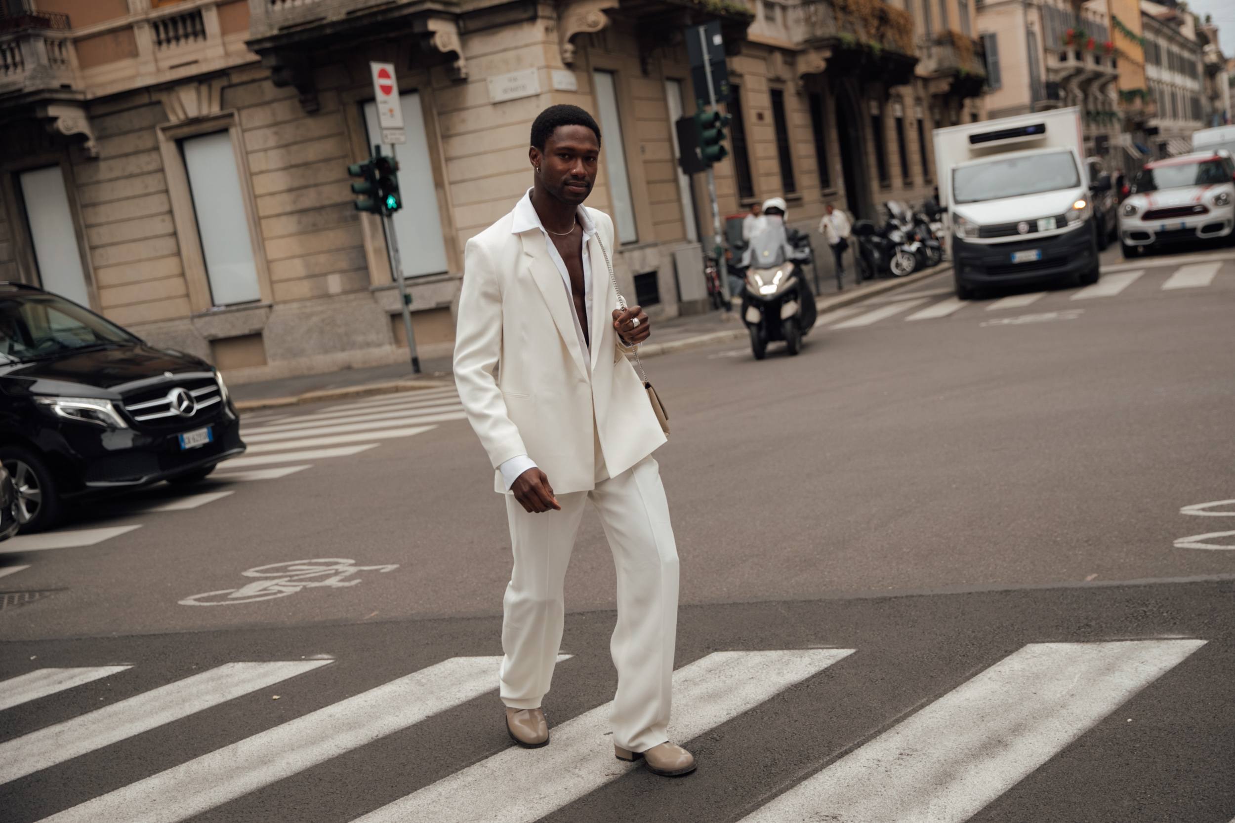 Milan Street Style Spring 2025 Shows