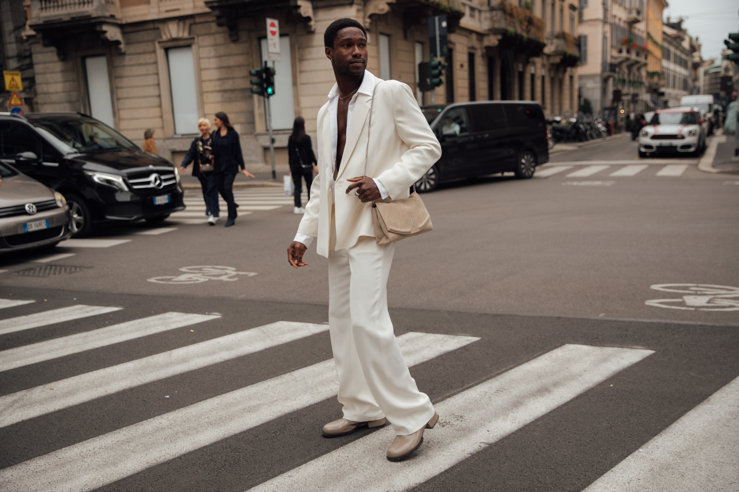 Milan Street Style Spring 2025 Shows