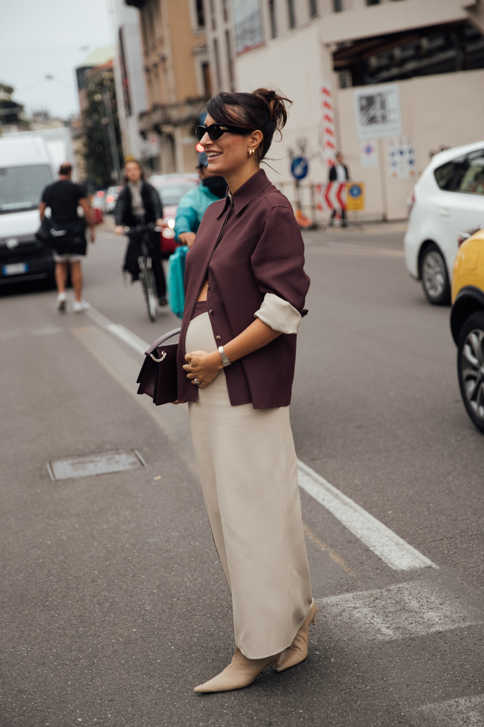 Milan Street Style Spring 2025 Shows