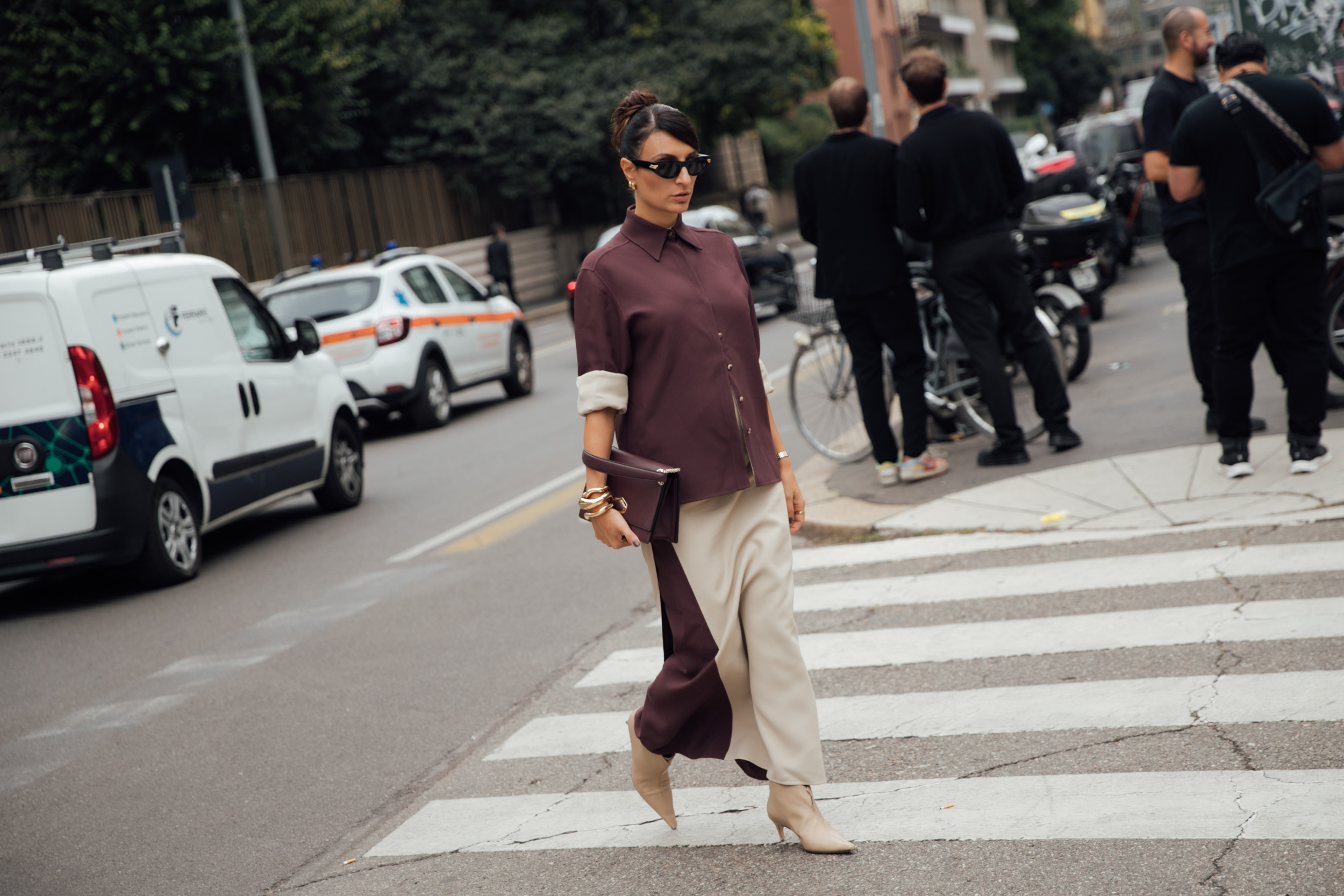 Milan Street Style Spring 2025 Shows