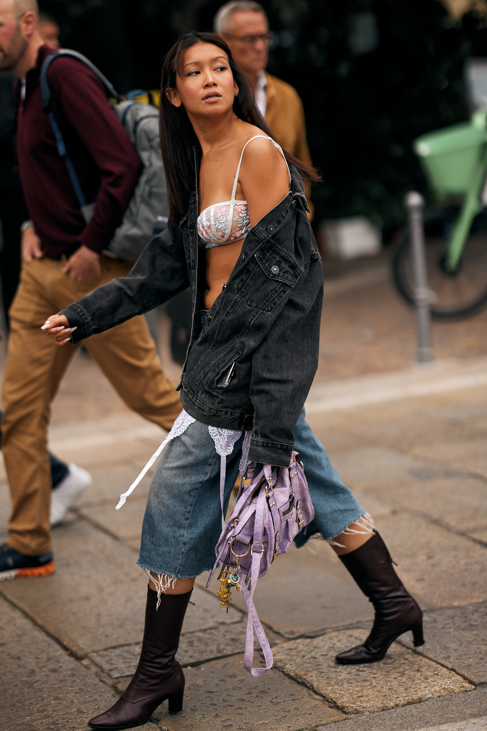 Milan Street Style Spring 2025 Shows