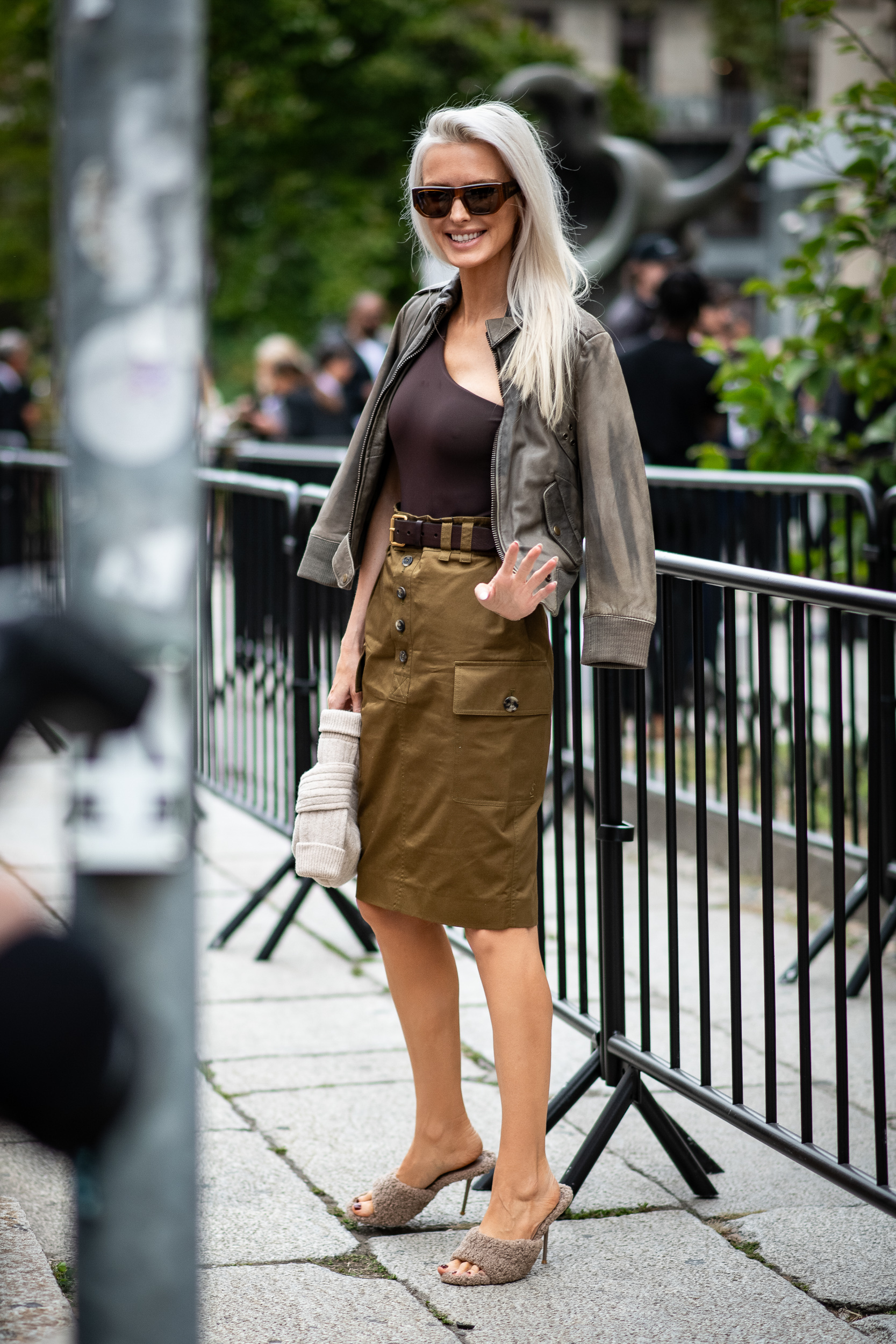 Milan Street Style Spring 2025 Shows