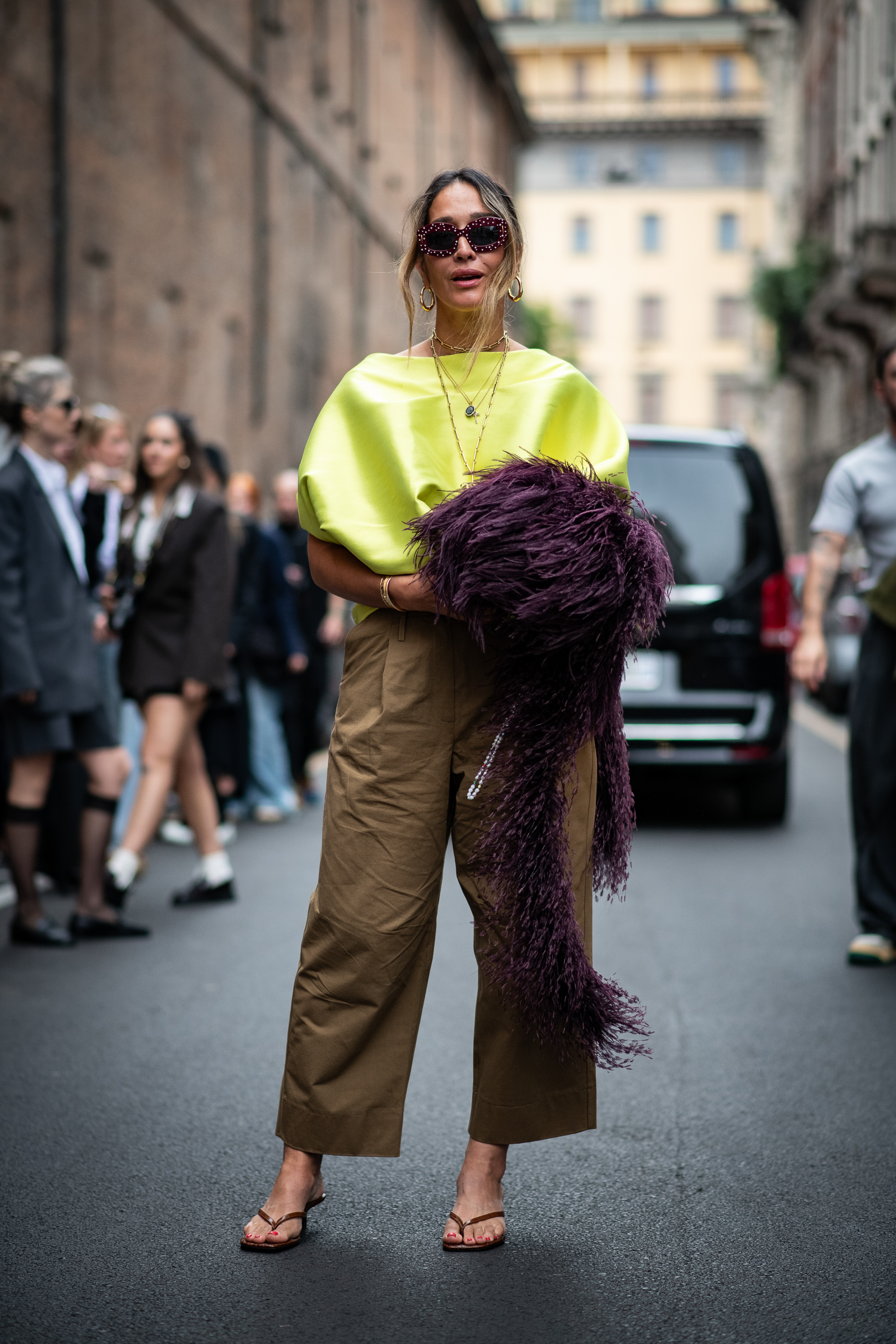 Milan Street Style Spring 2025 Shows