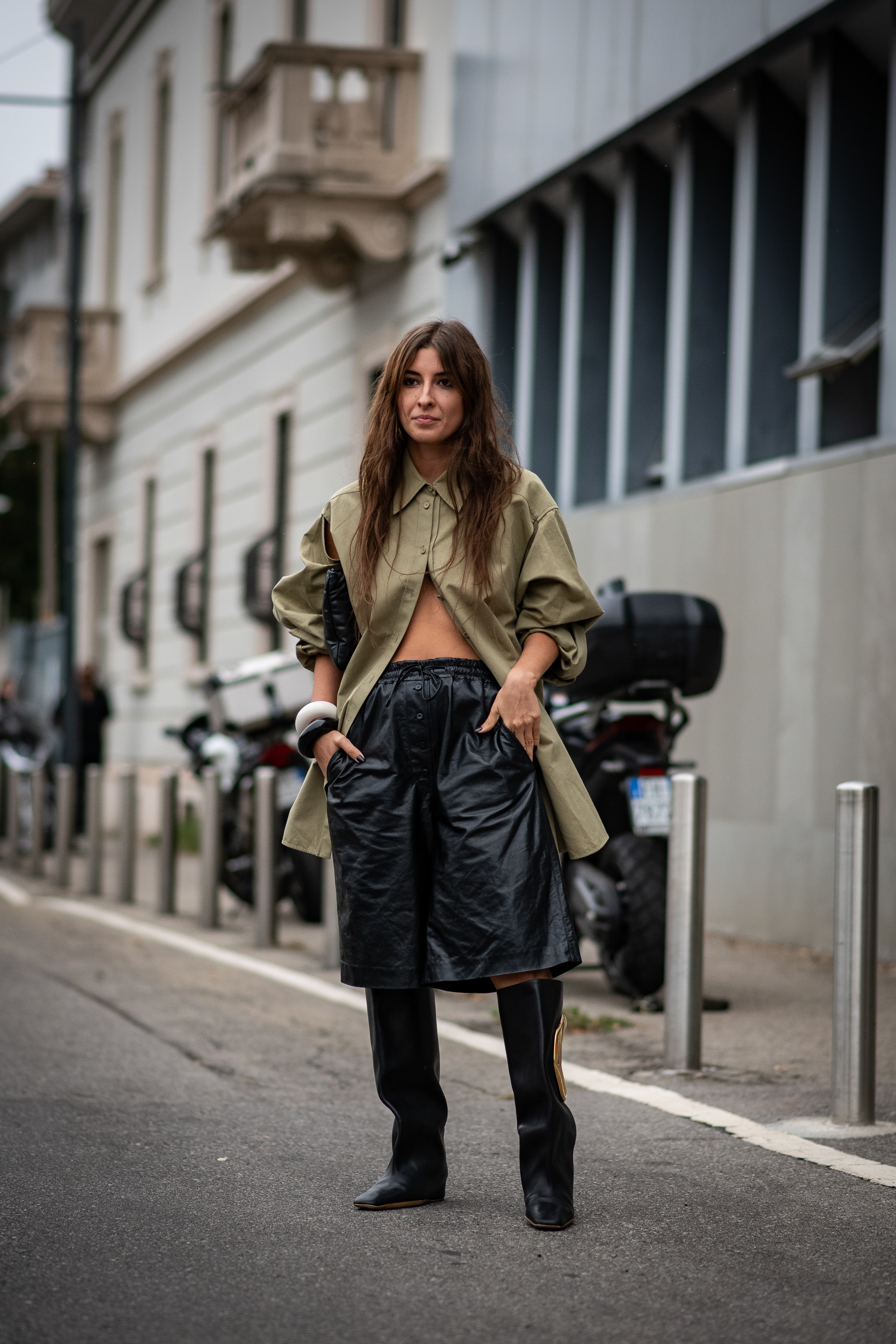 Milan Street Style Spring 2025 Shows