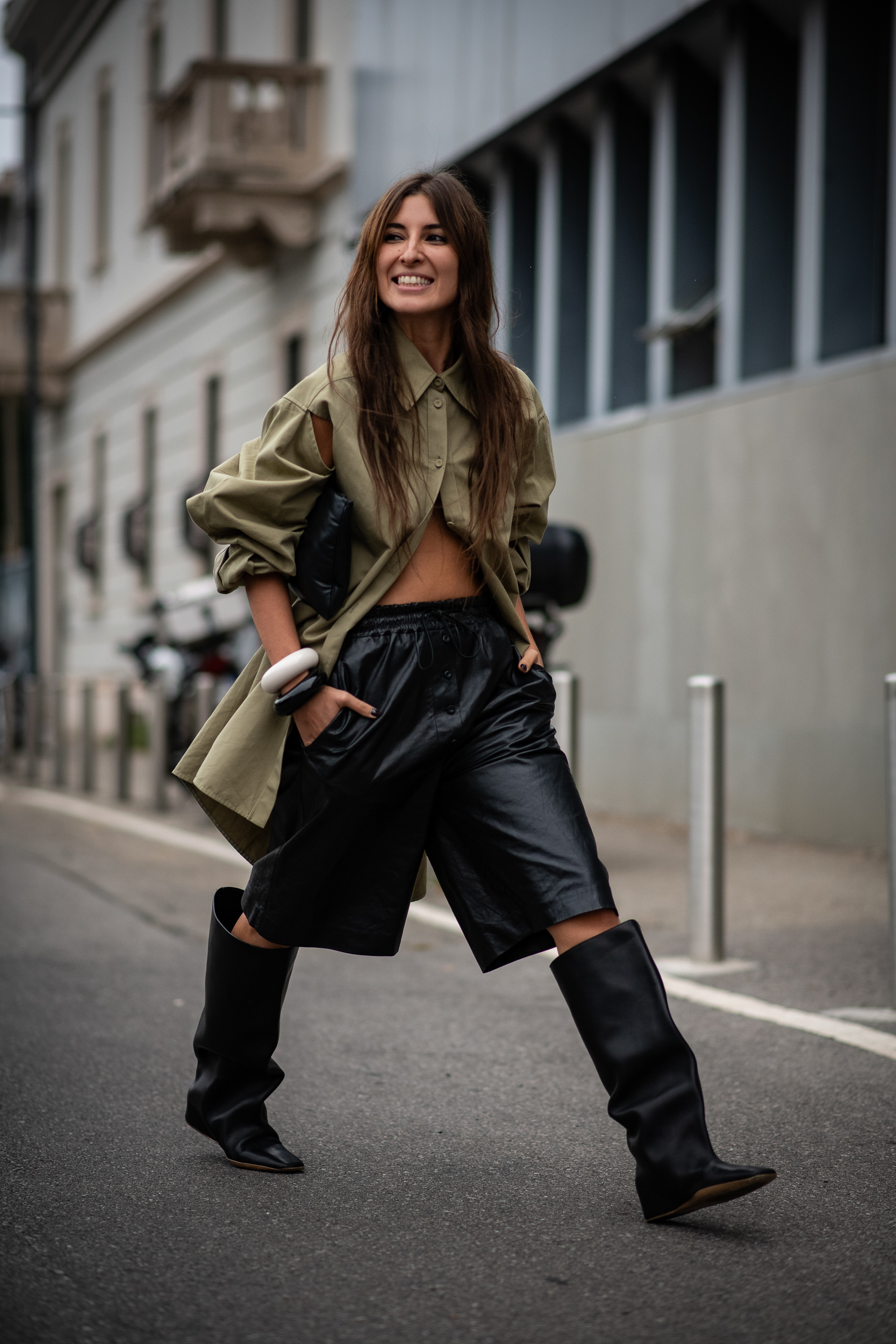 Milan Street Style Spring 2025 Shows