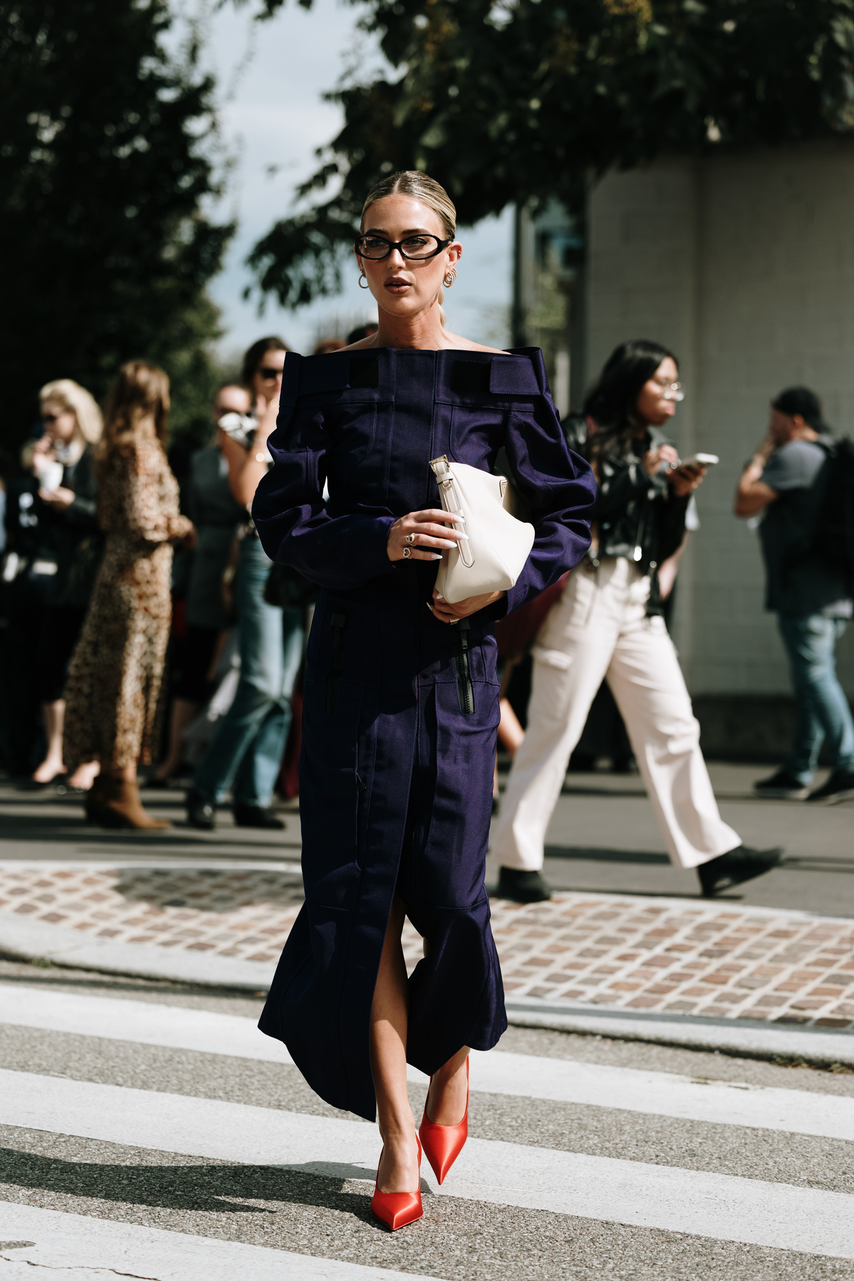 Milan Street Style Spring 2025 Shows