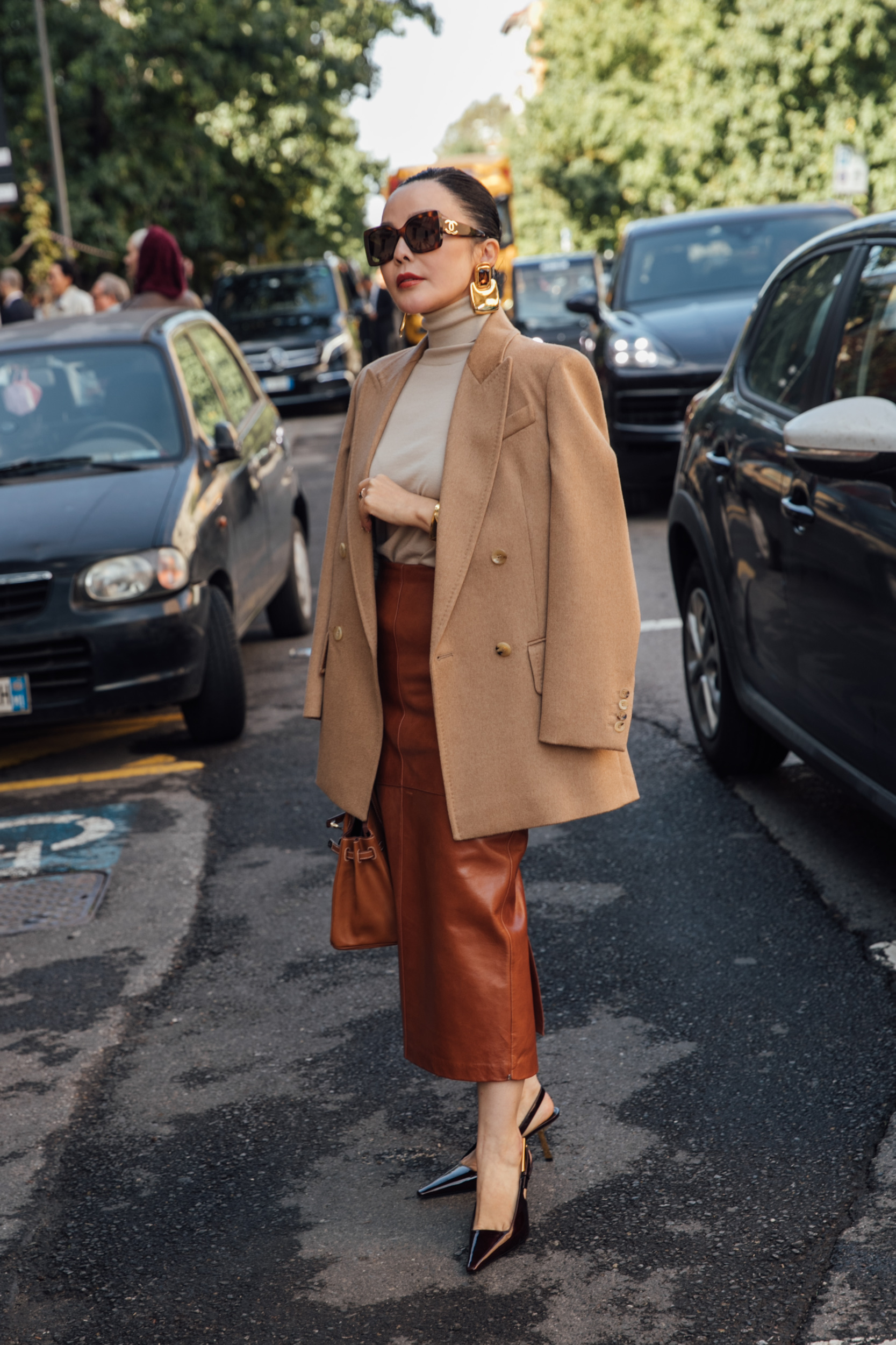 Milan Street Style Spring 2025 Shows