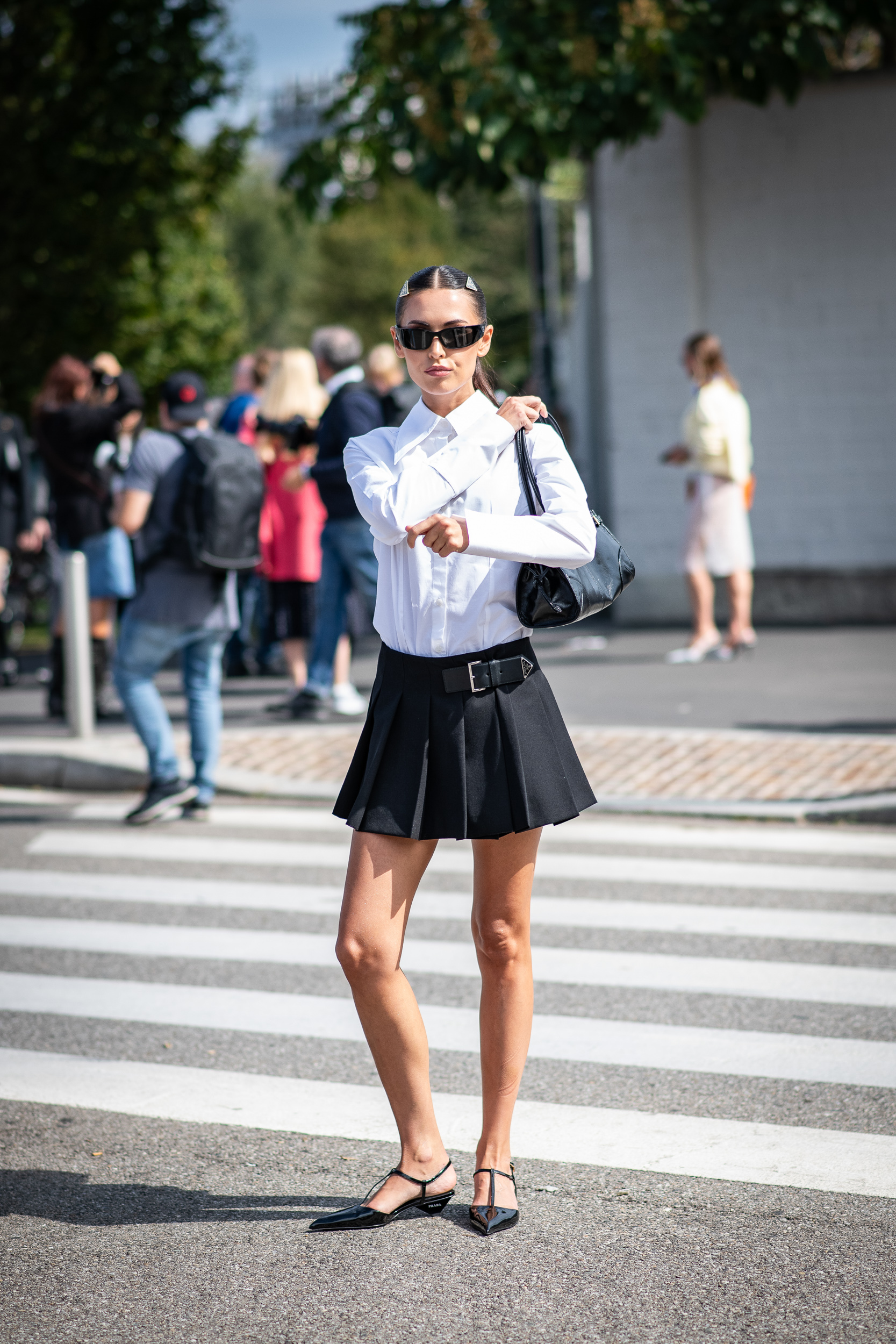 Milan Street Style Spring 2025 Shows