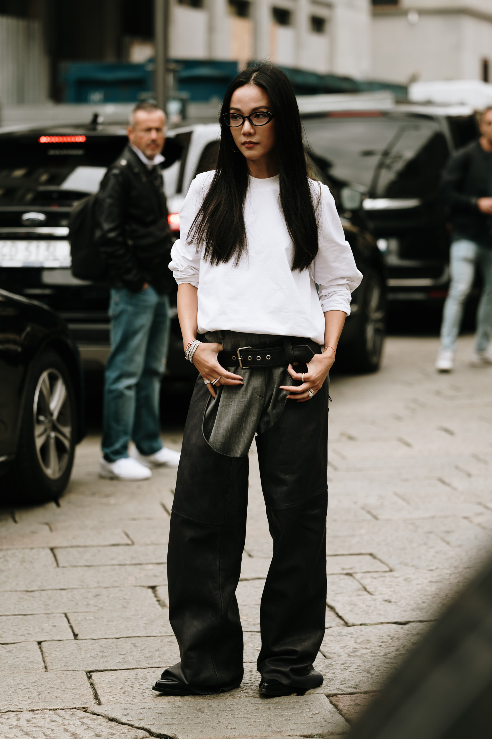 Milan Street Style Spring 2025 Shows