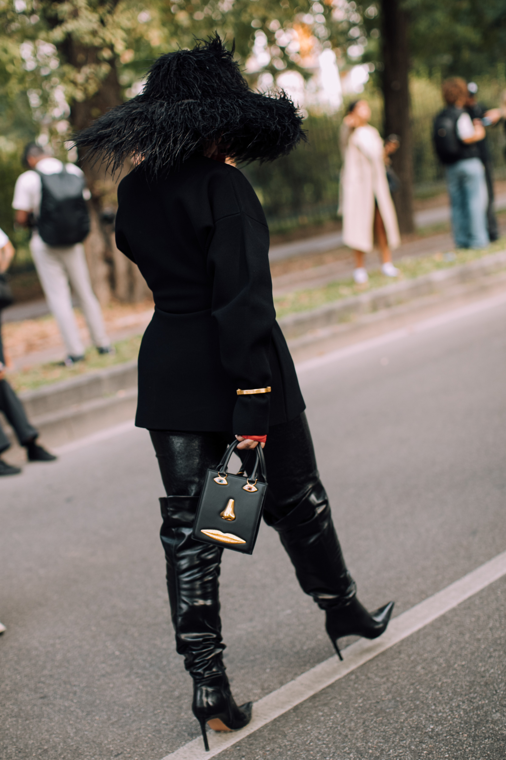 Milan Street Style Spring 2025 Shows