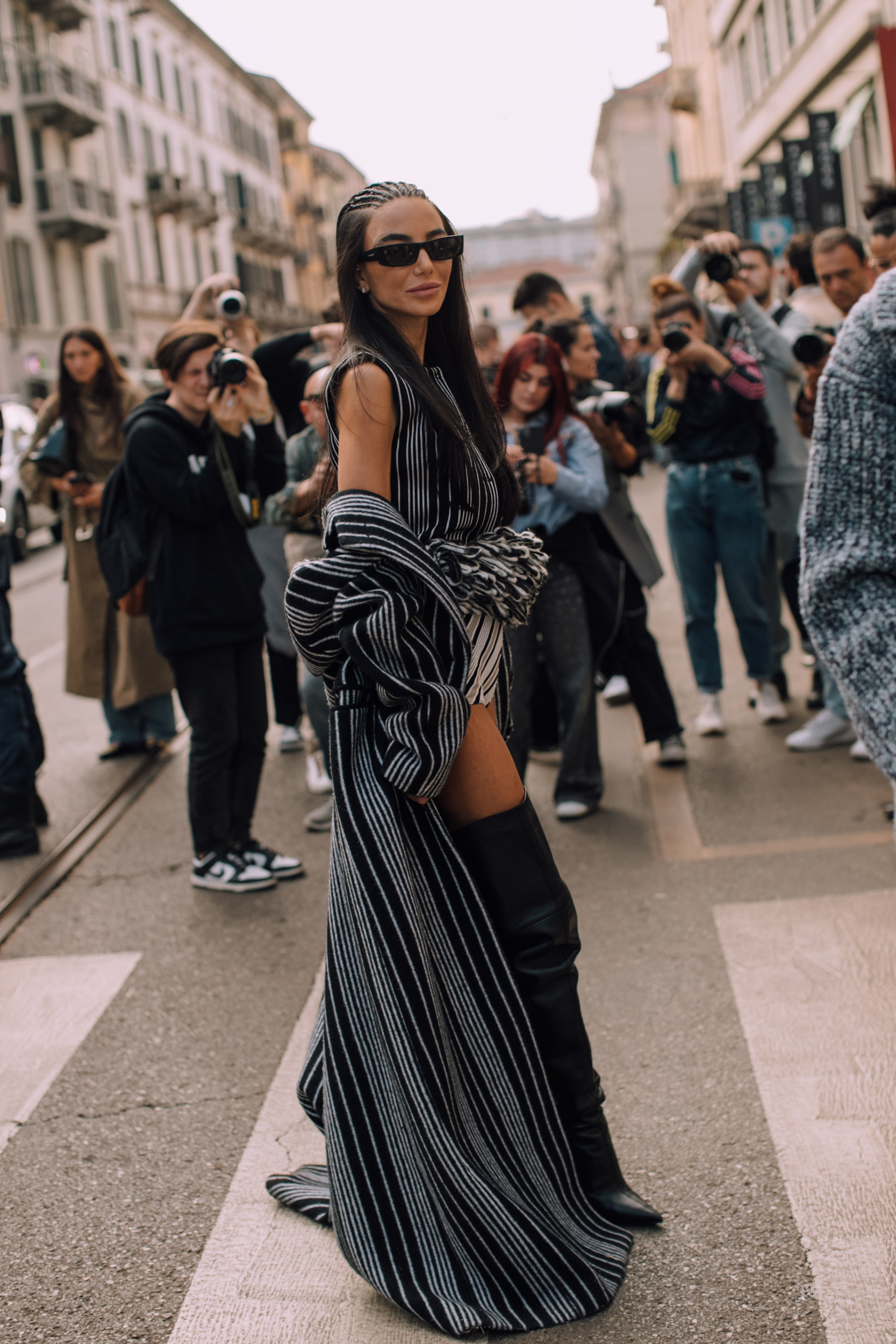 Milan Street Style Spring 2025 Shows