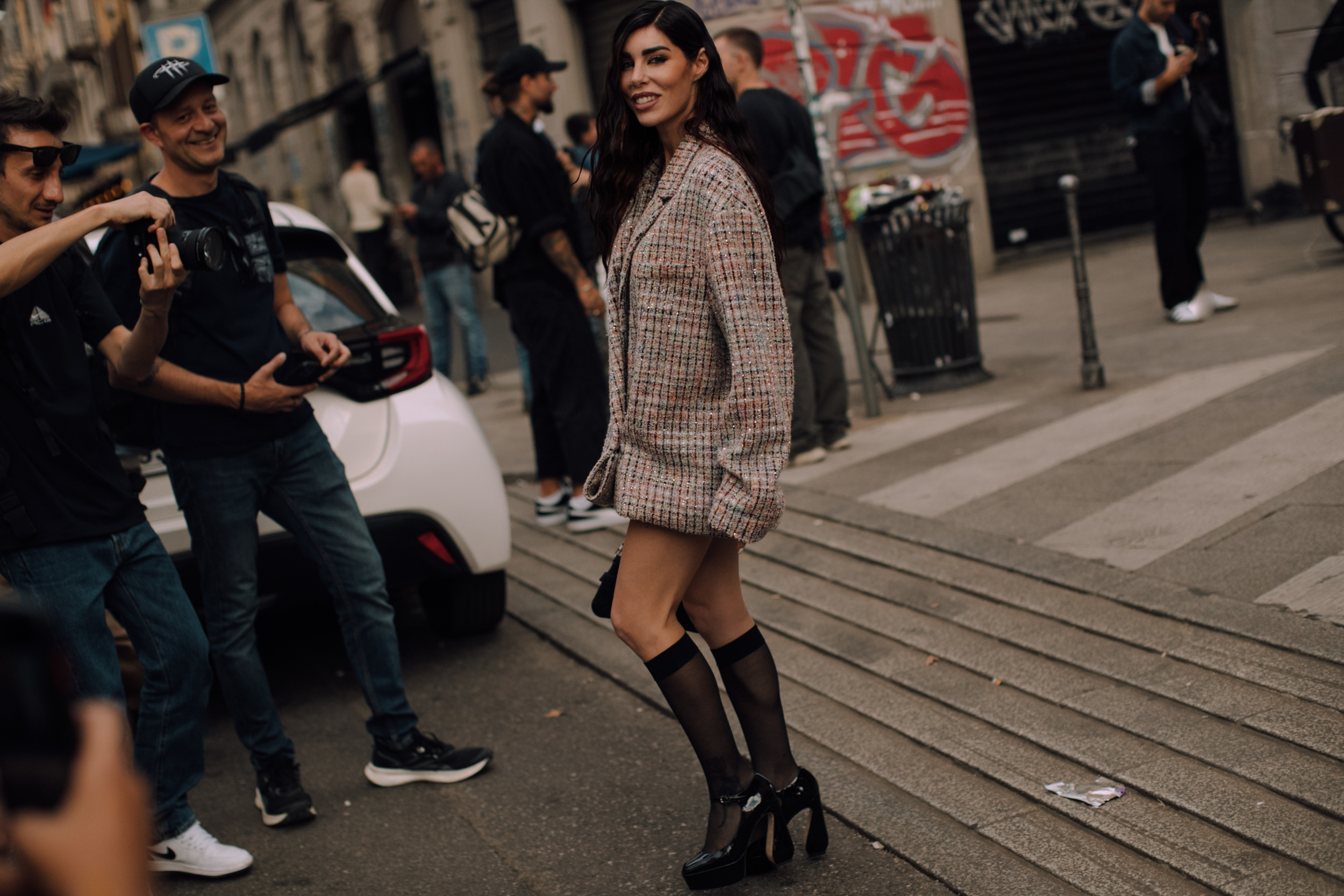 Milan Street Style Spring 2025 Shows