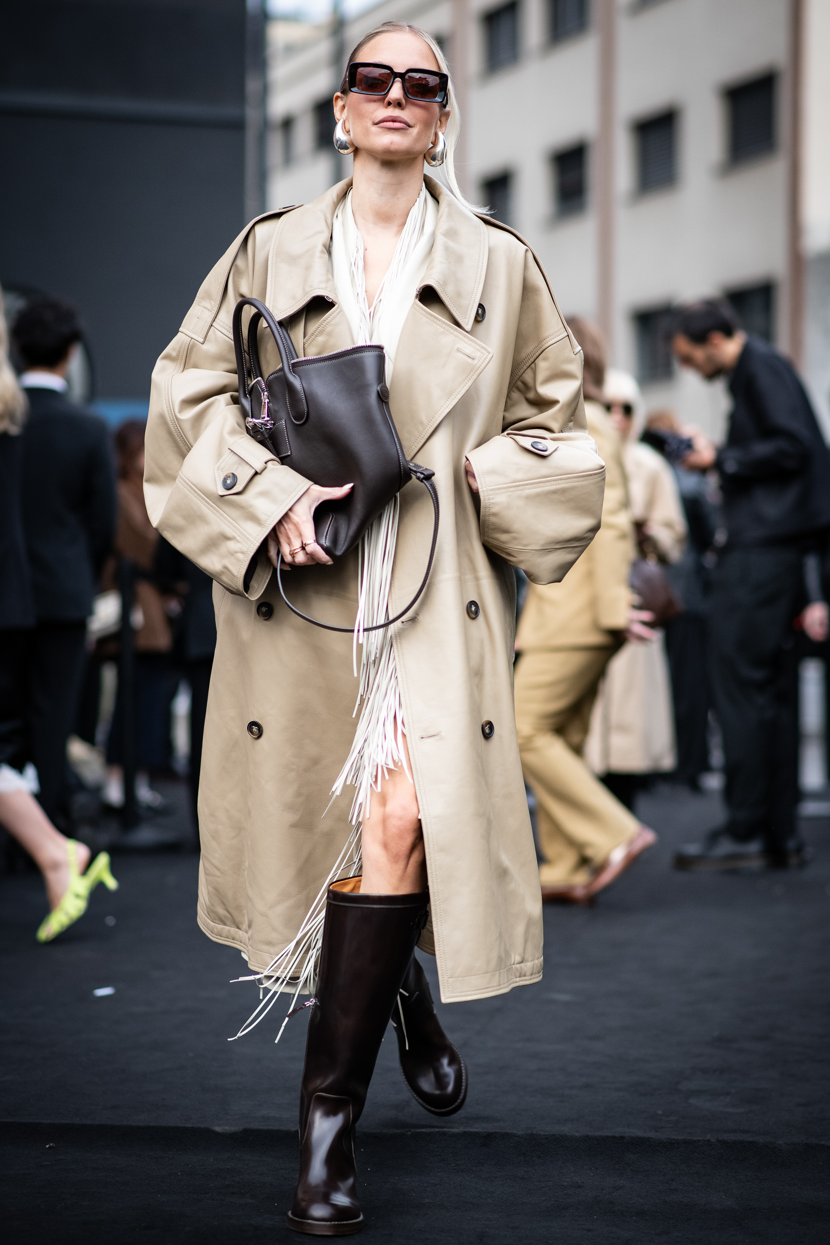 Milan Street Style Spring 2025 Shows