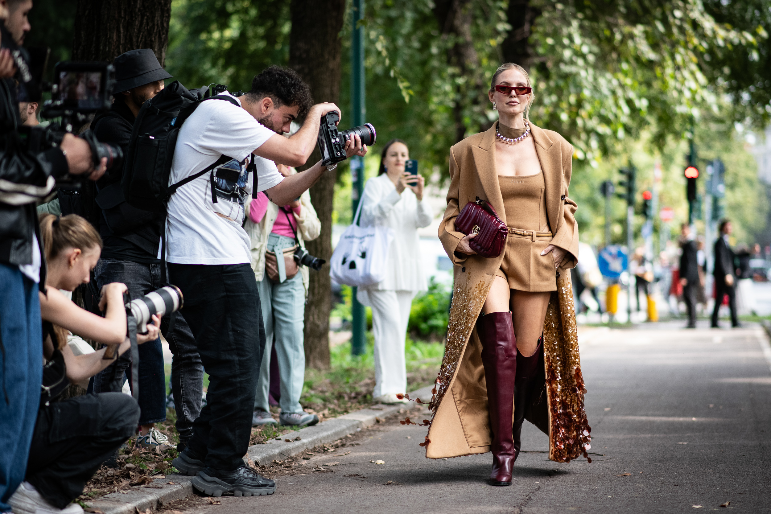 Milan Street Style Spring 2025 Shows