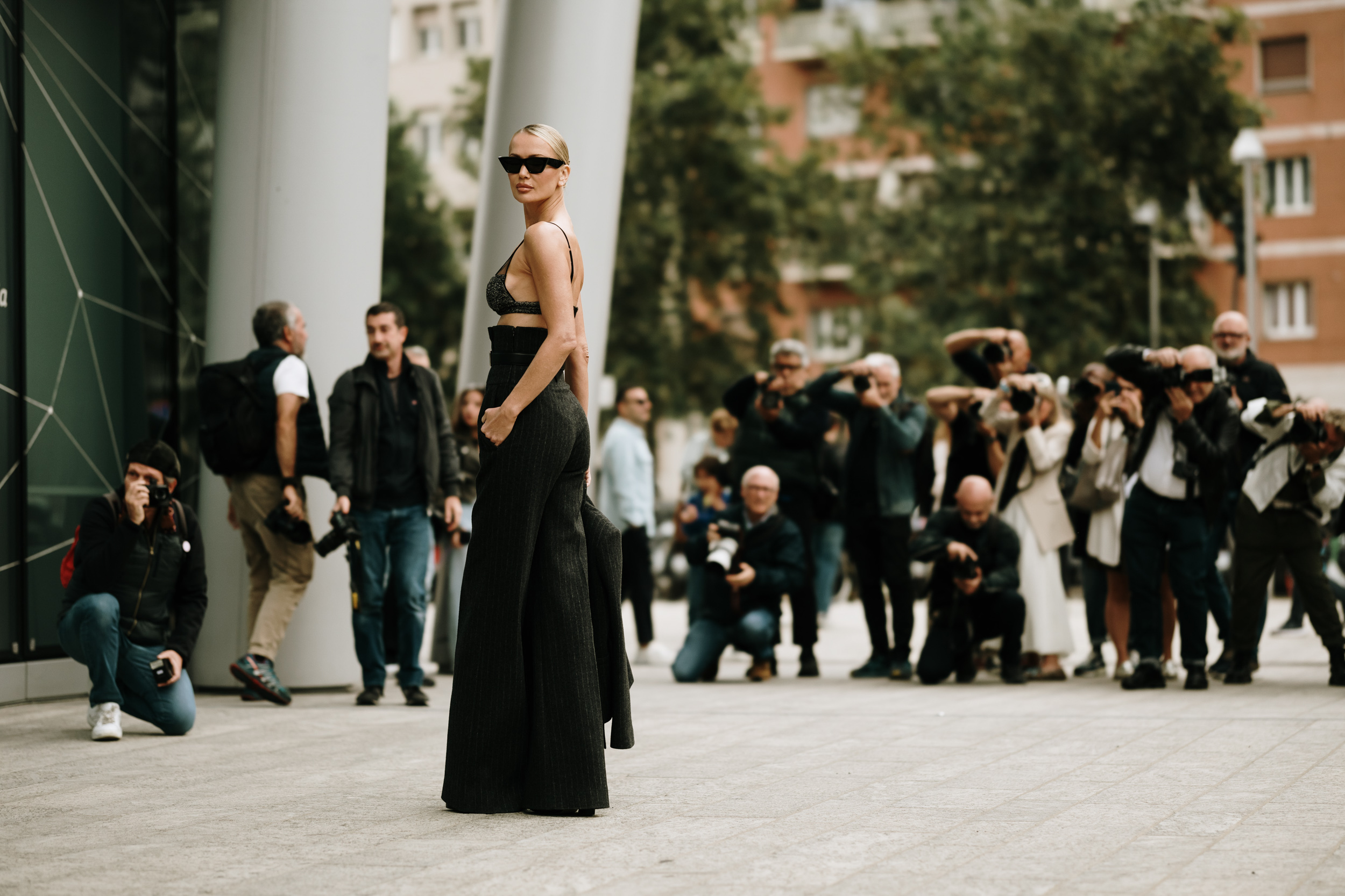 Milan Street Style Spring 2025 Shows