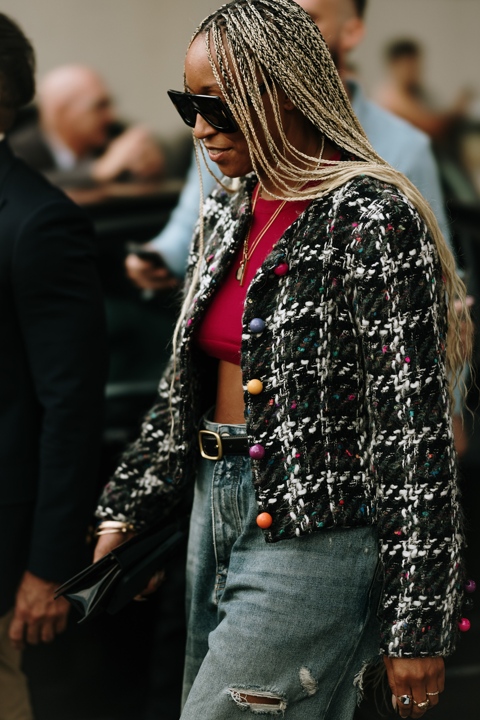 Milan Street Style Spring 2025 Shows