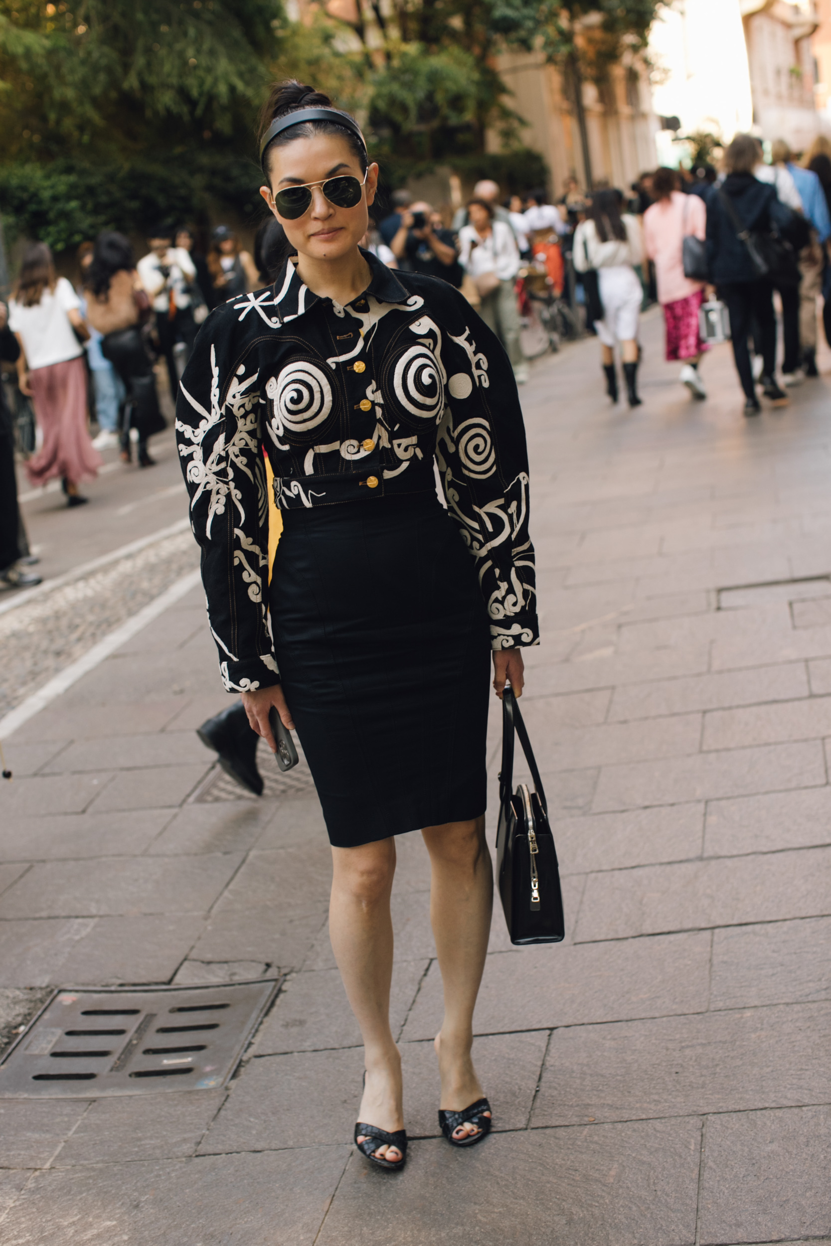 Milan Street Style Spring 2025 Shows