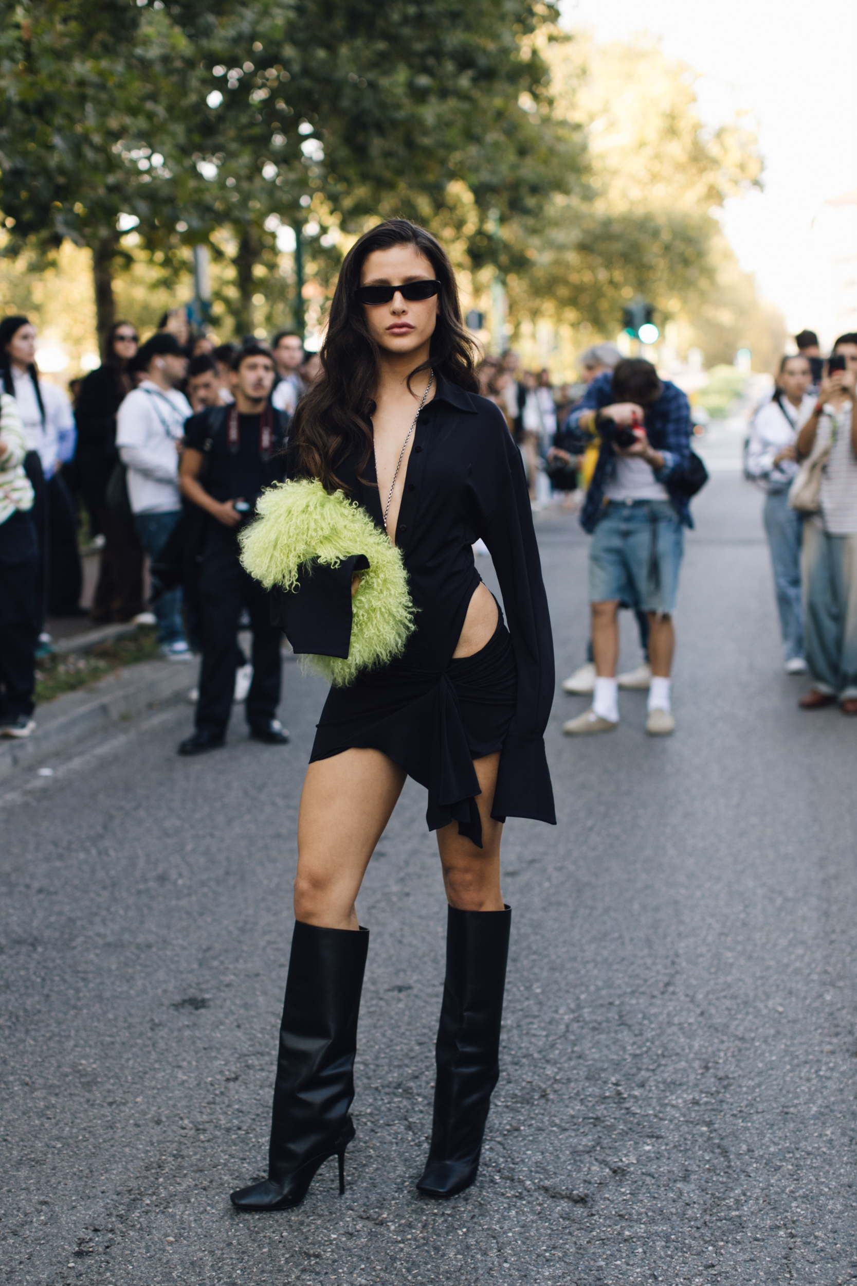 Milan Street Style Spring 2025 Shows