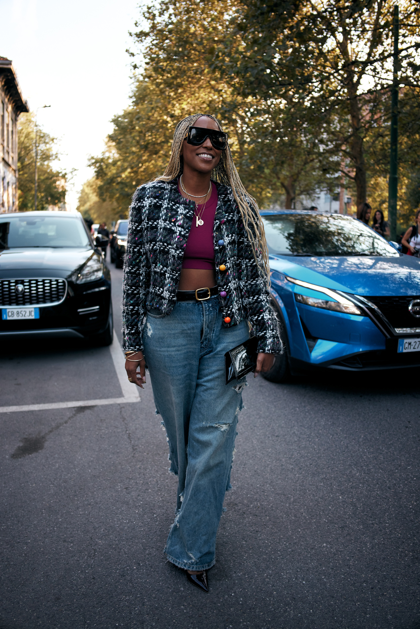 Milan Street Style Spring 2025 Shows