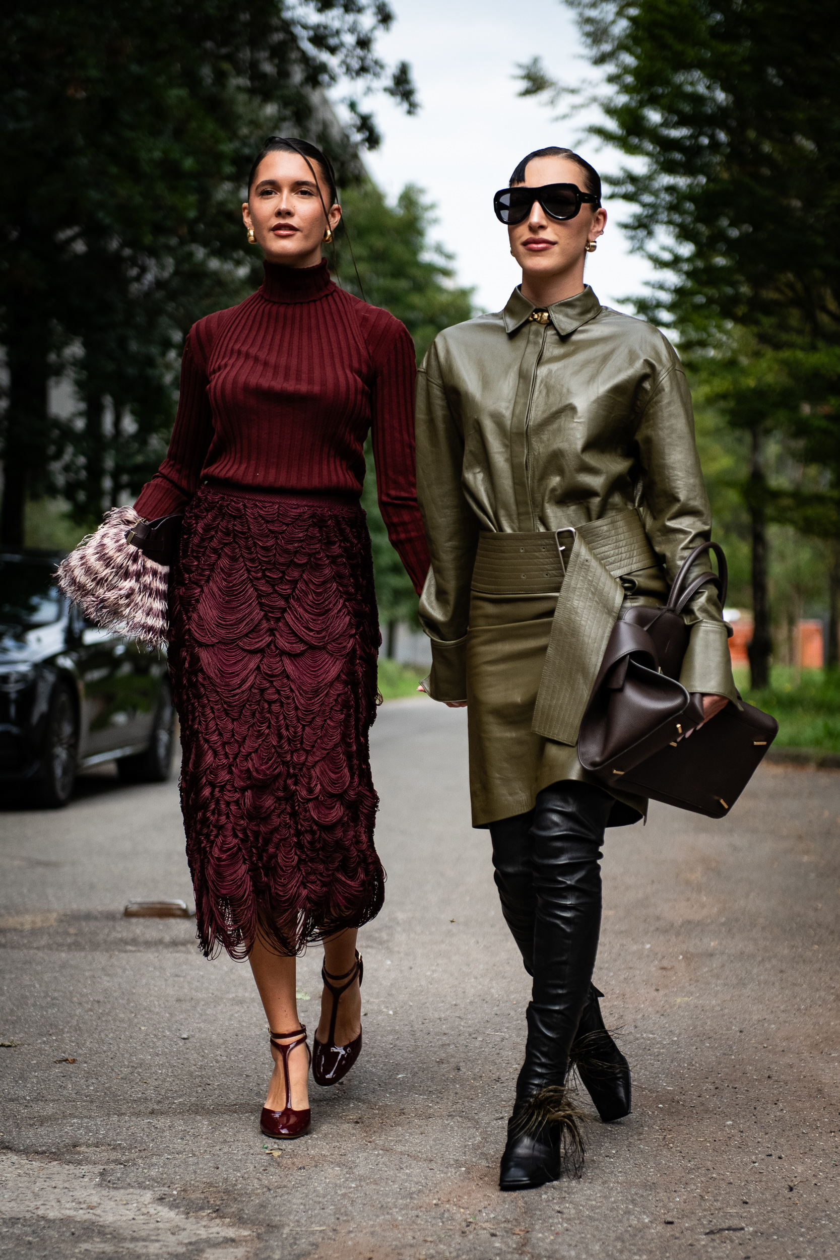 Milan Street Style Spring 2025 Shows