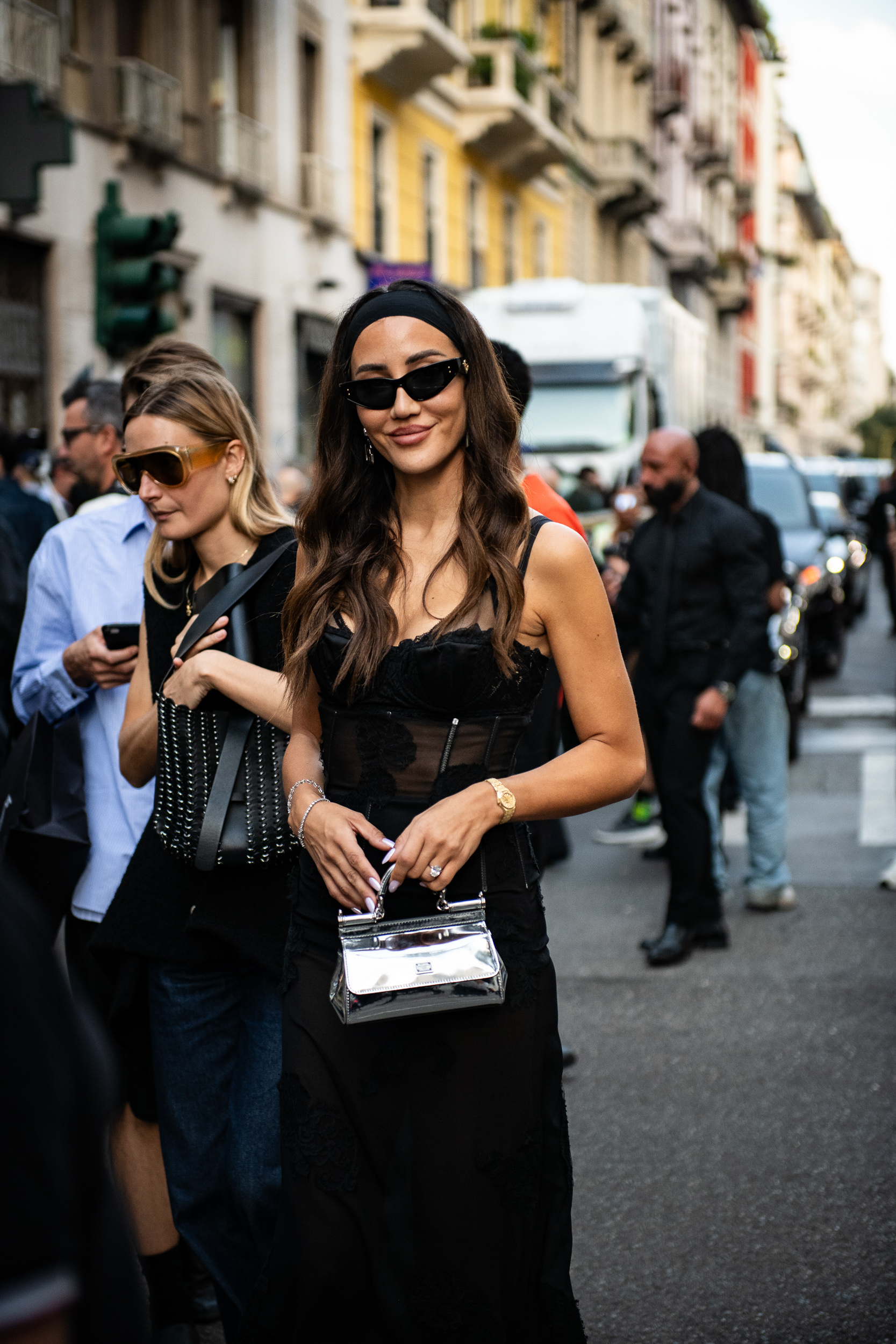 Milan Street Style Spring 2025 Shows