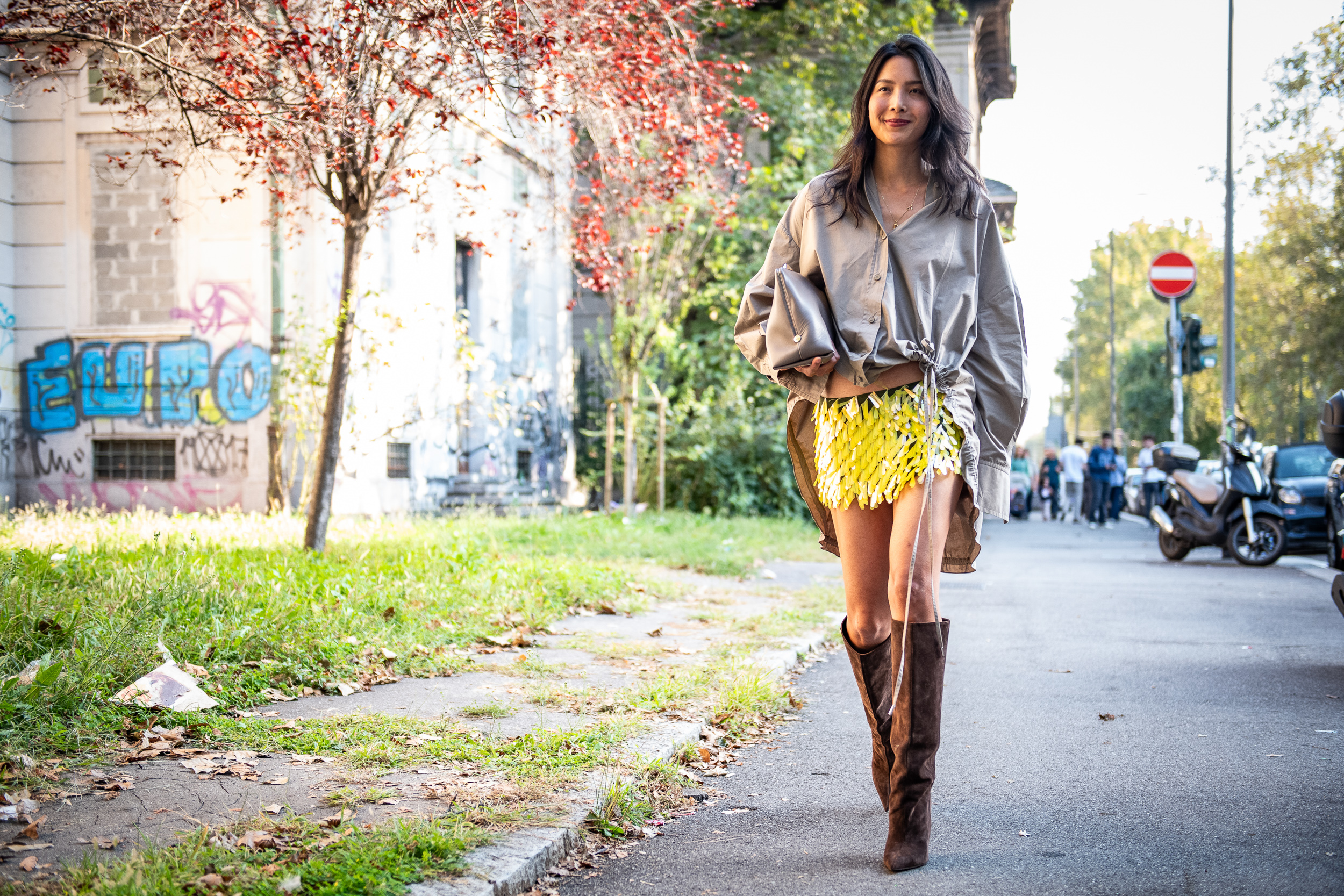 Milan Street Style Spring 2025 Shows