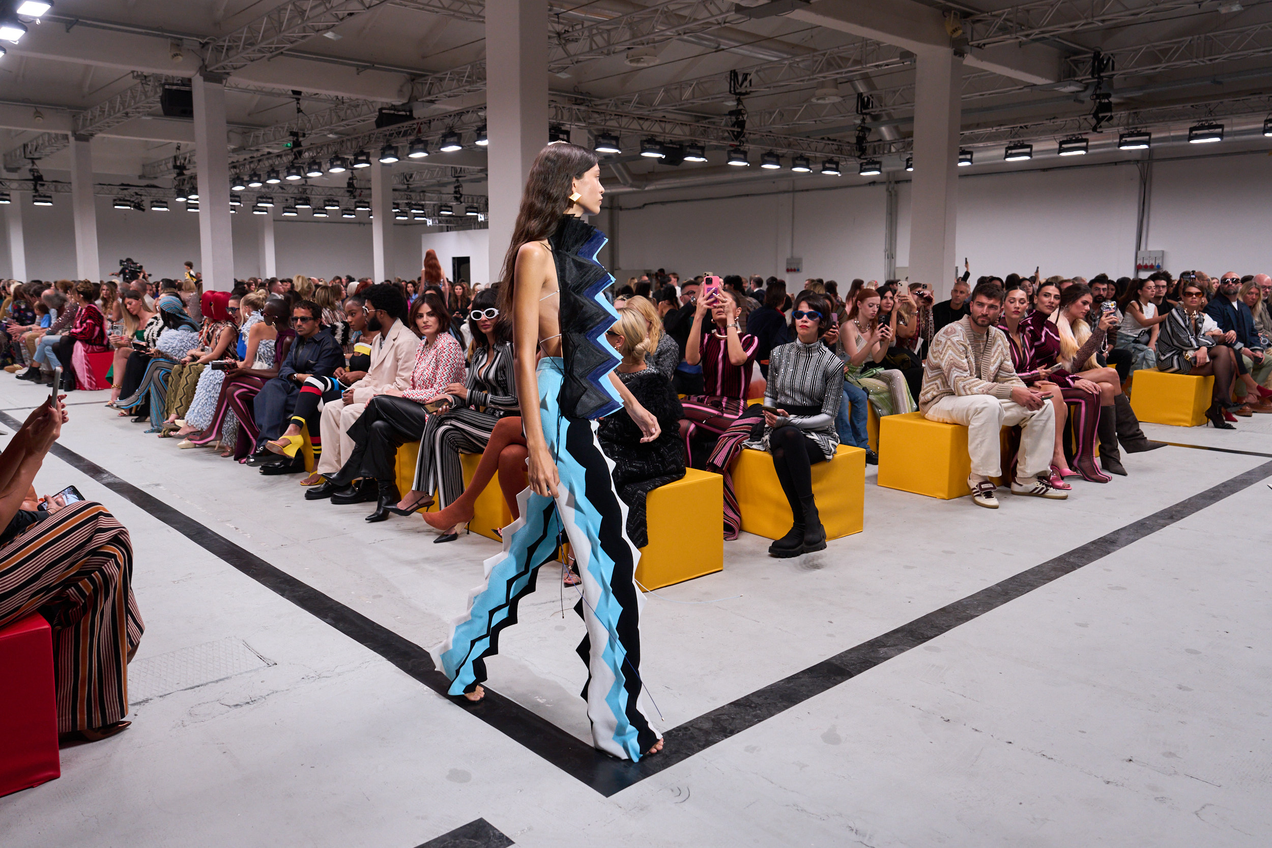 Missoni Spring 2025 Fashion Show Atmosphere