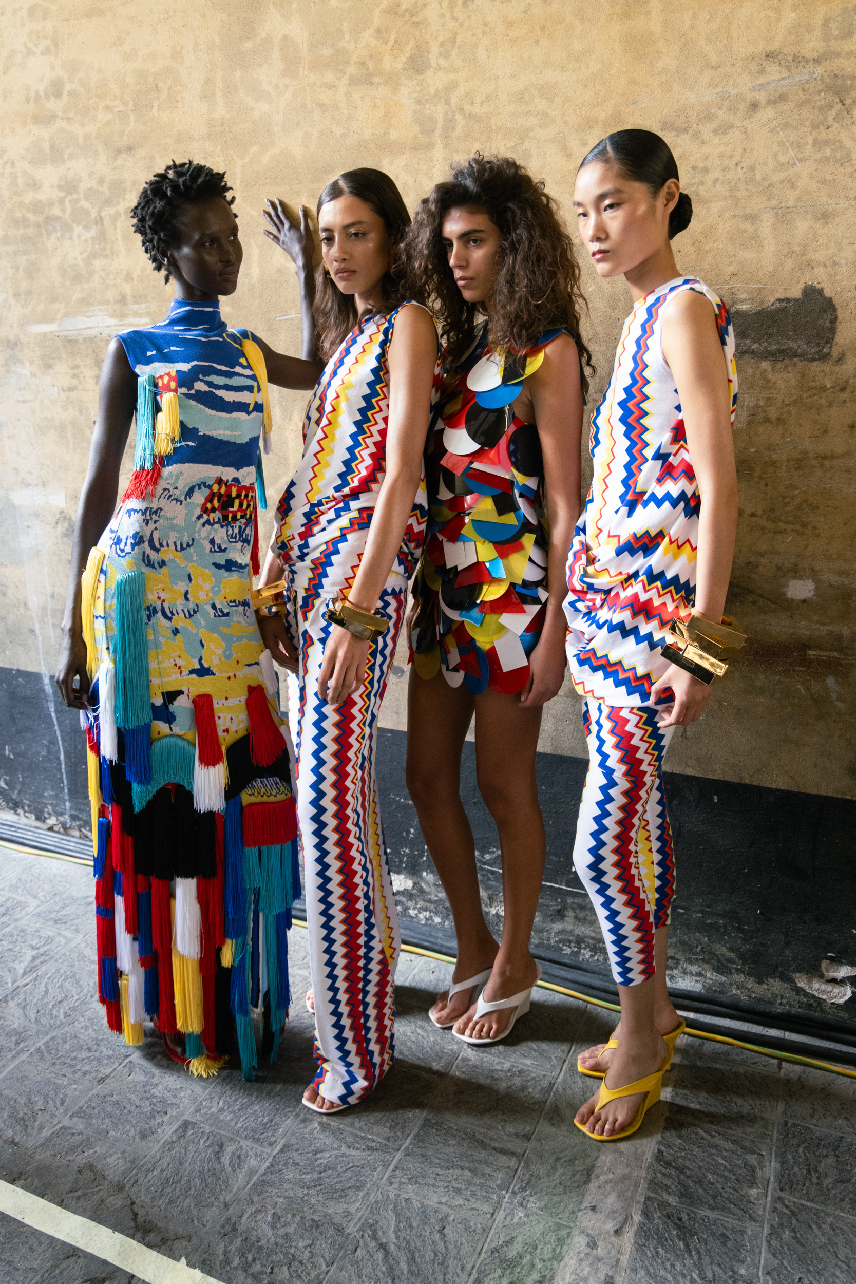 Missoni Spring 2025 Fashion Show Backstage