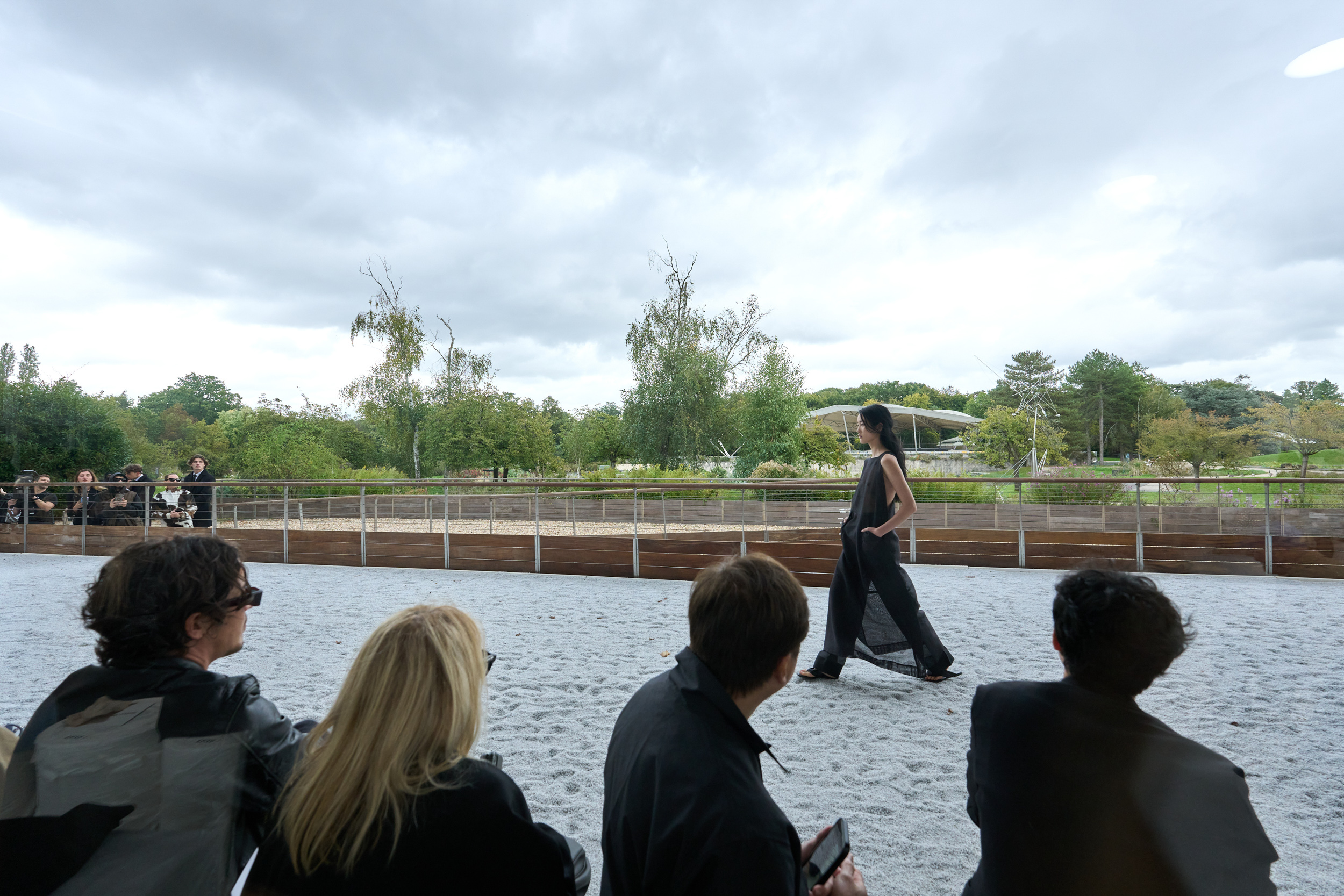 Issey Miyake Spring 2025 Fashion Show Atmosphere