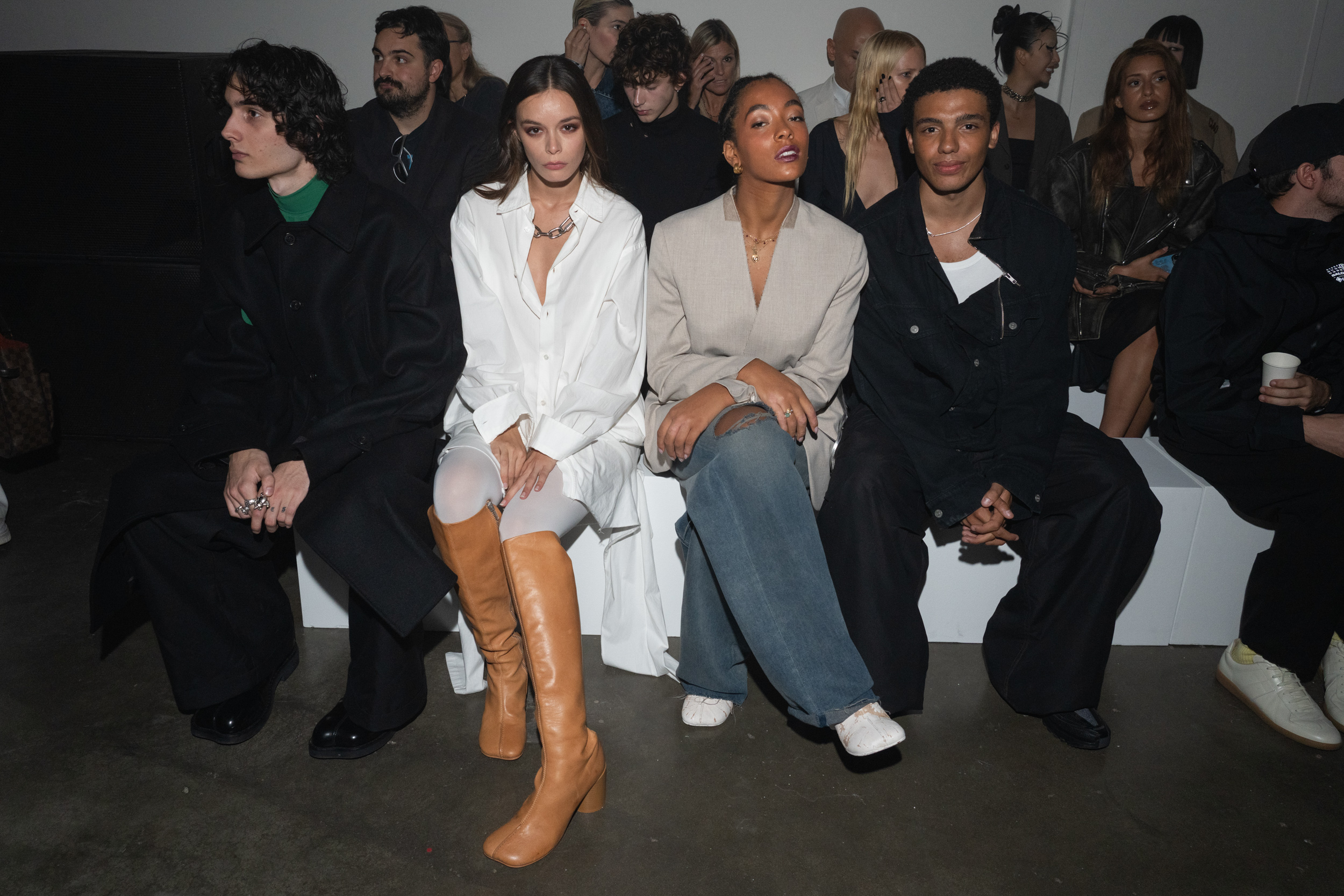 Mm6 Maison Margiela Spring 2025 Fashion Show Front Row