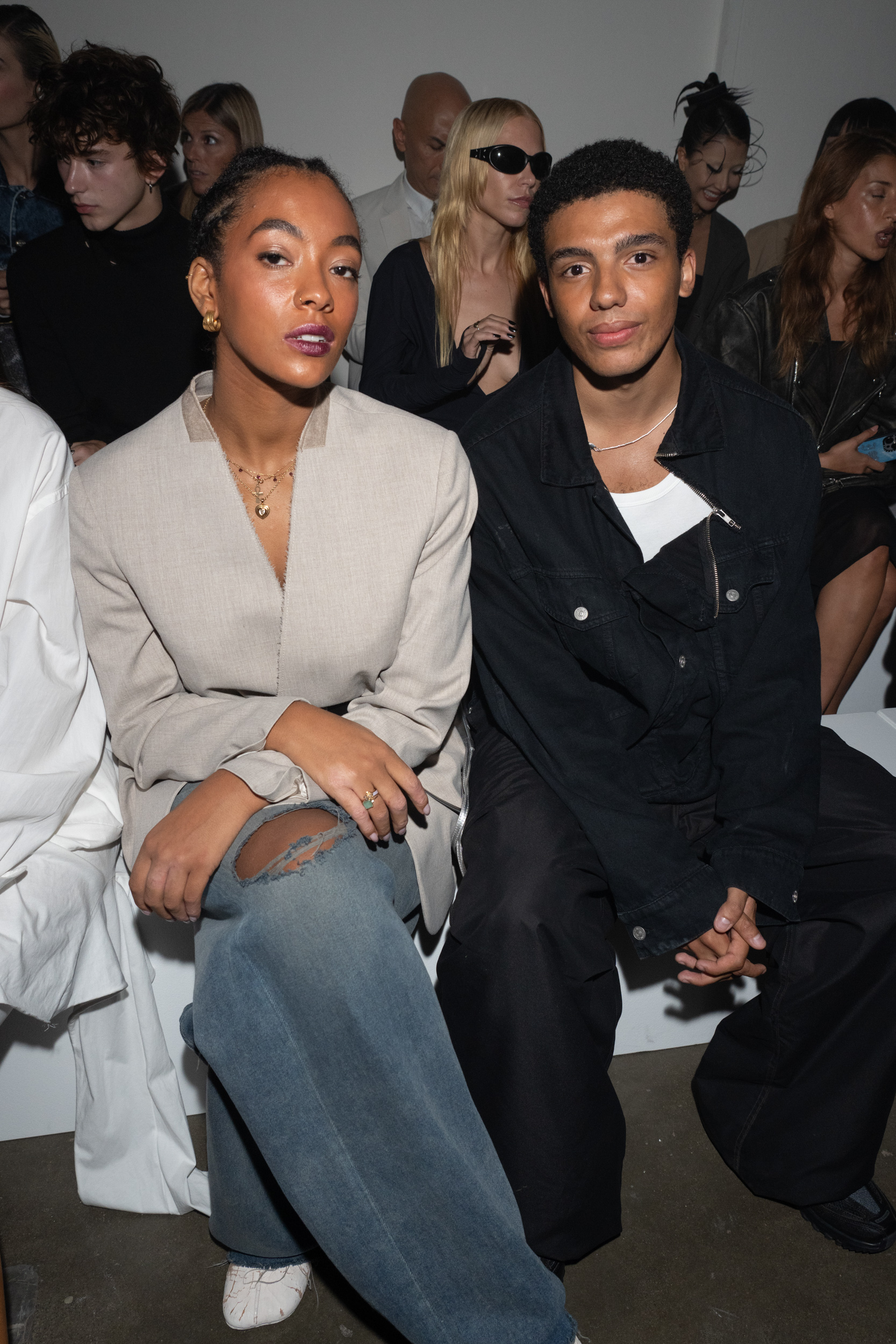 Mm6 Maison Margiela Spring 2025 Fashion Show Front Row